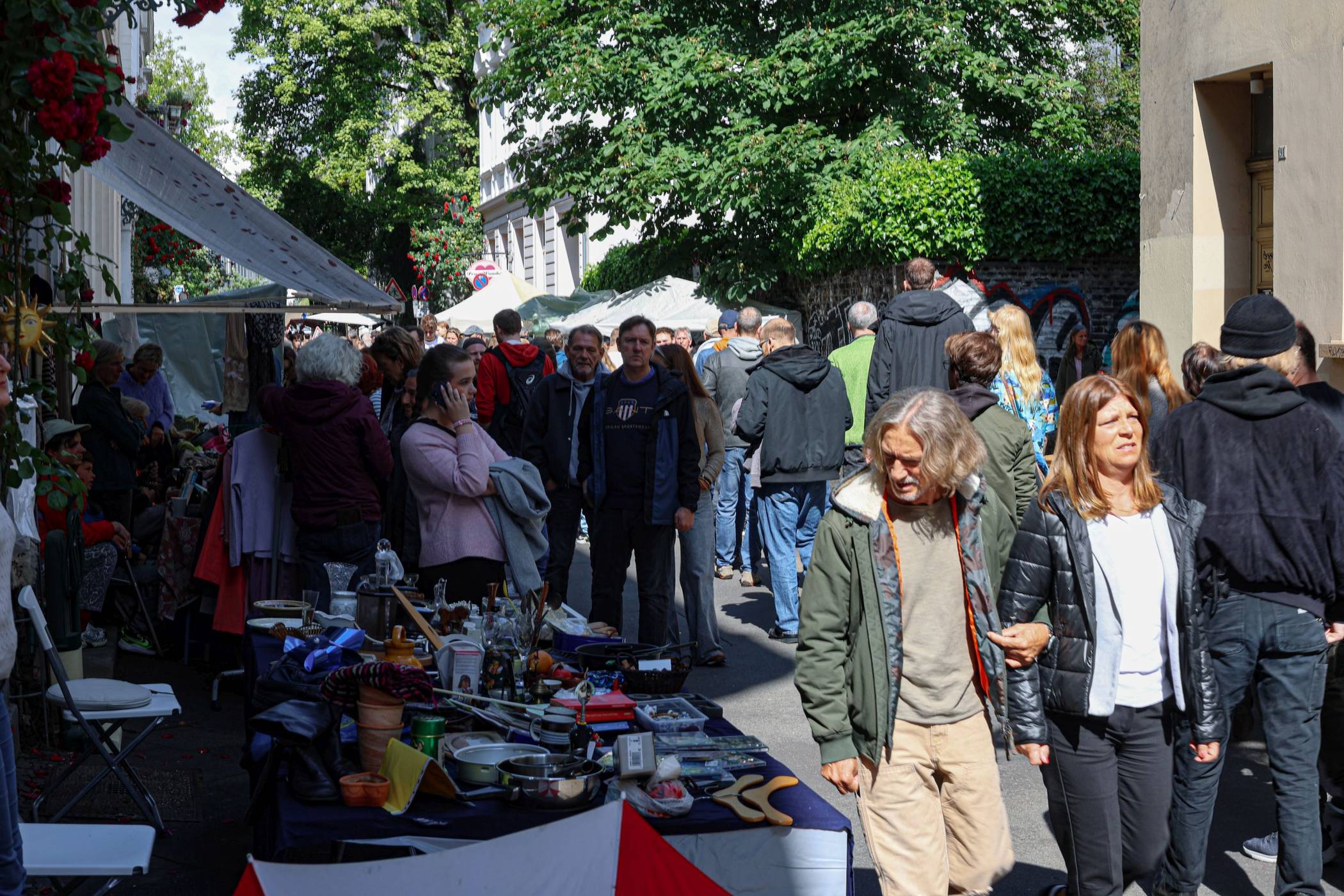  Das Luisenviertel war wie immer gut gefüllt. 