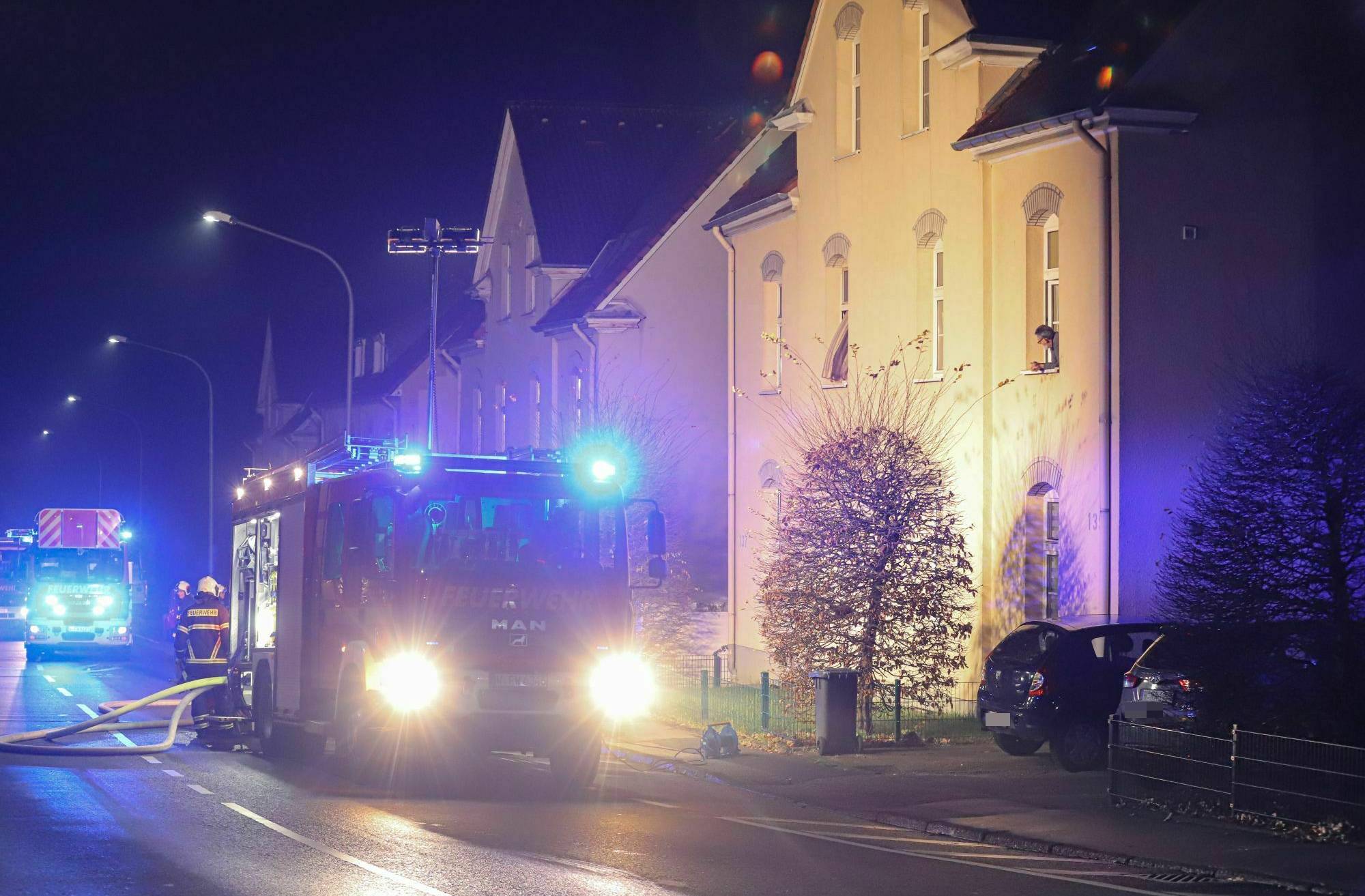 Brand in Mehrfamilienhaus​ in Wuppertal-Ronsdorf