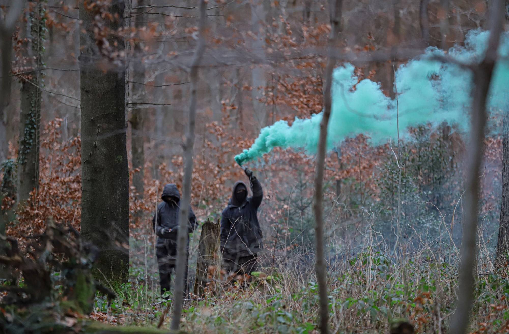 Die Proteste gegen die Rodungen im Vohwinkeler Osterholz hielten Wuppertal lange in...
