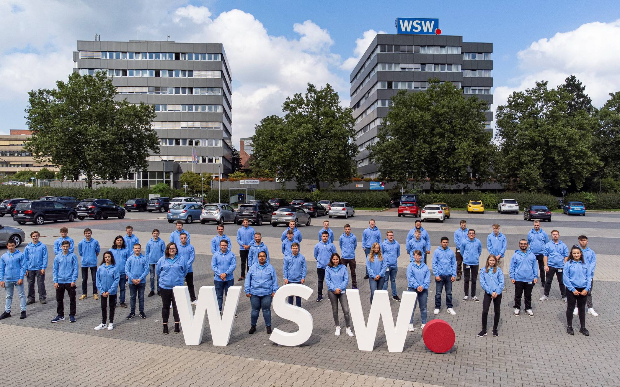 Die WSW-Azubis im September 2021.