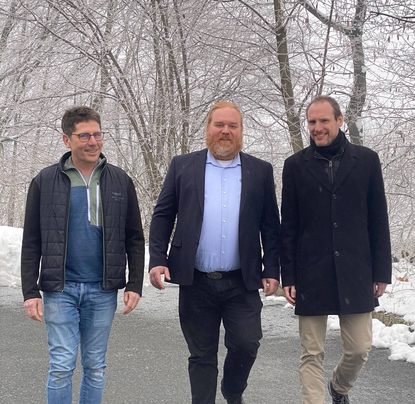 Das Team hinter DigiData (v.l.): Prof. Dr. Hanno Gottschalk, Dr. Erik Freier und Prof. Dr. Tobias Meisen.