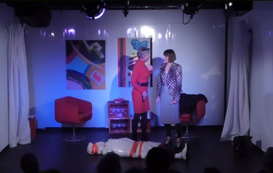 Der Ehemann und Geliebte spielt eine