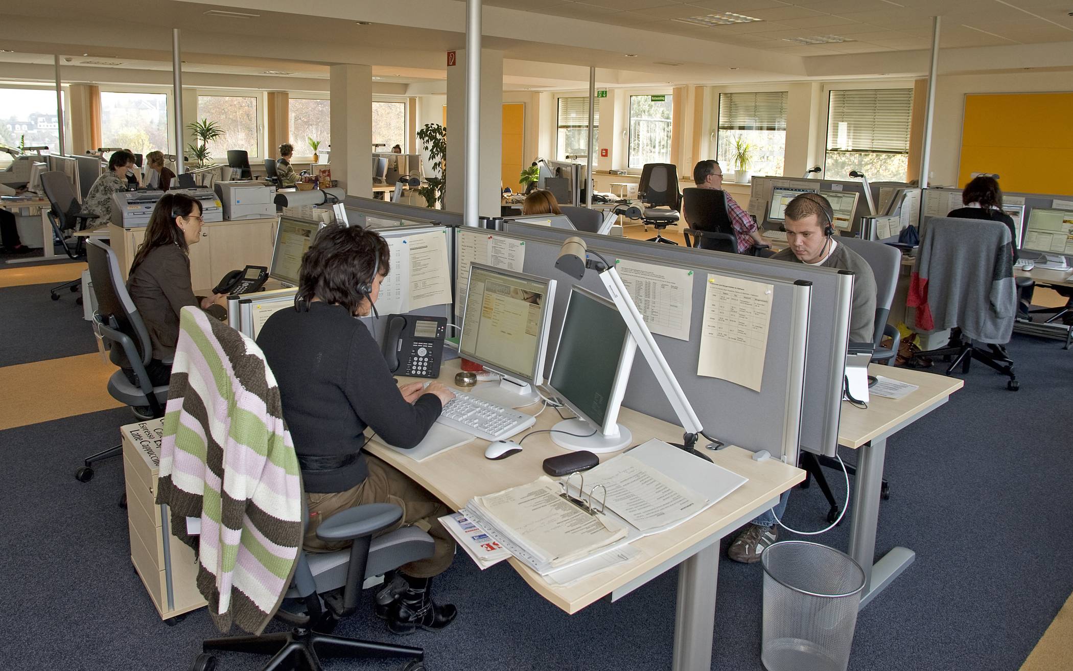 Blick ins Service-Center (Archivbild).