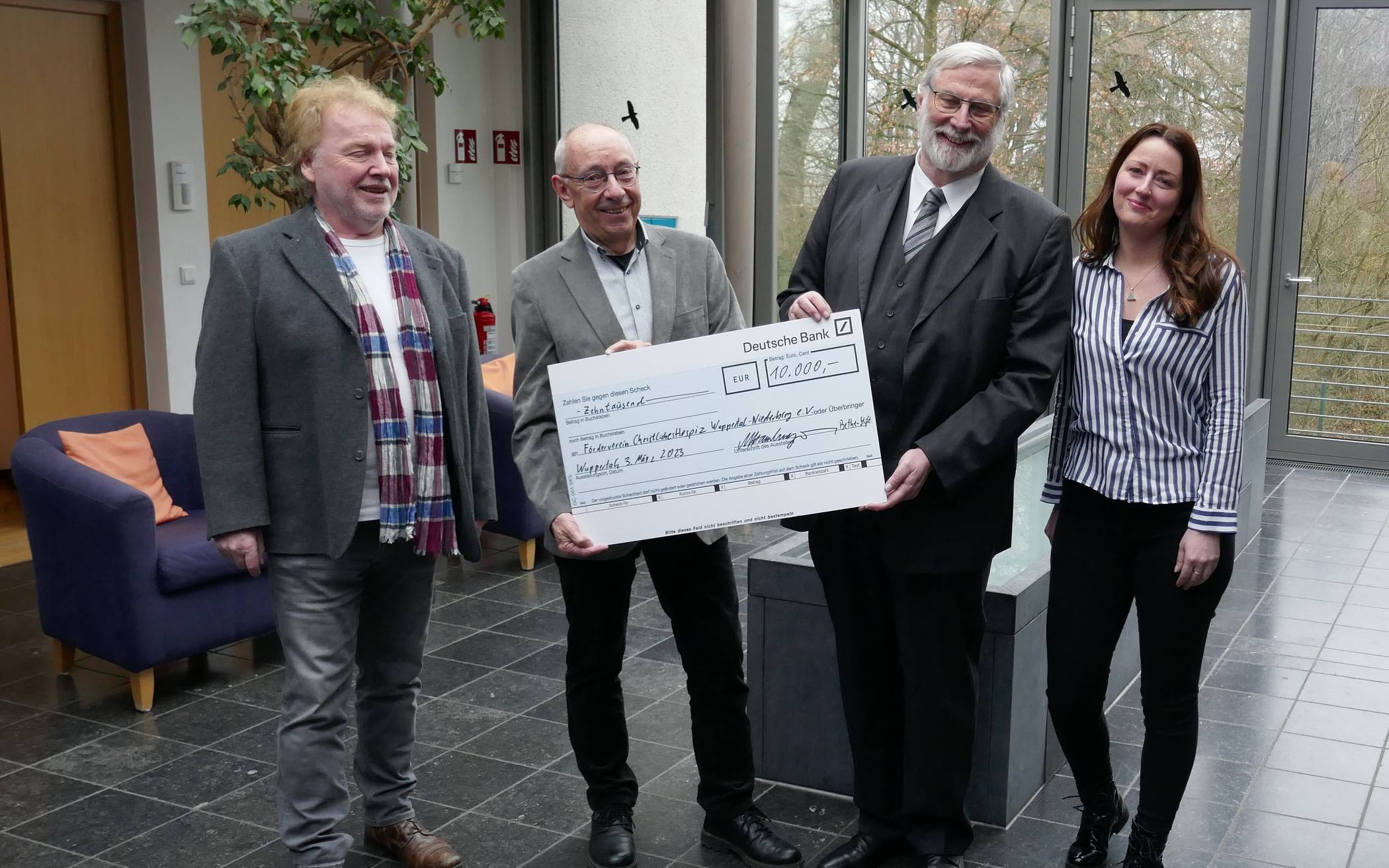 Bethe-Stiftung: 10.000 Euro für das Hospiz