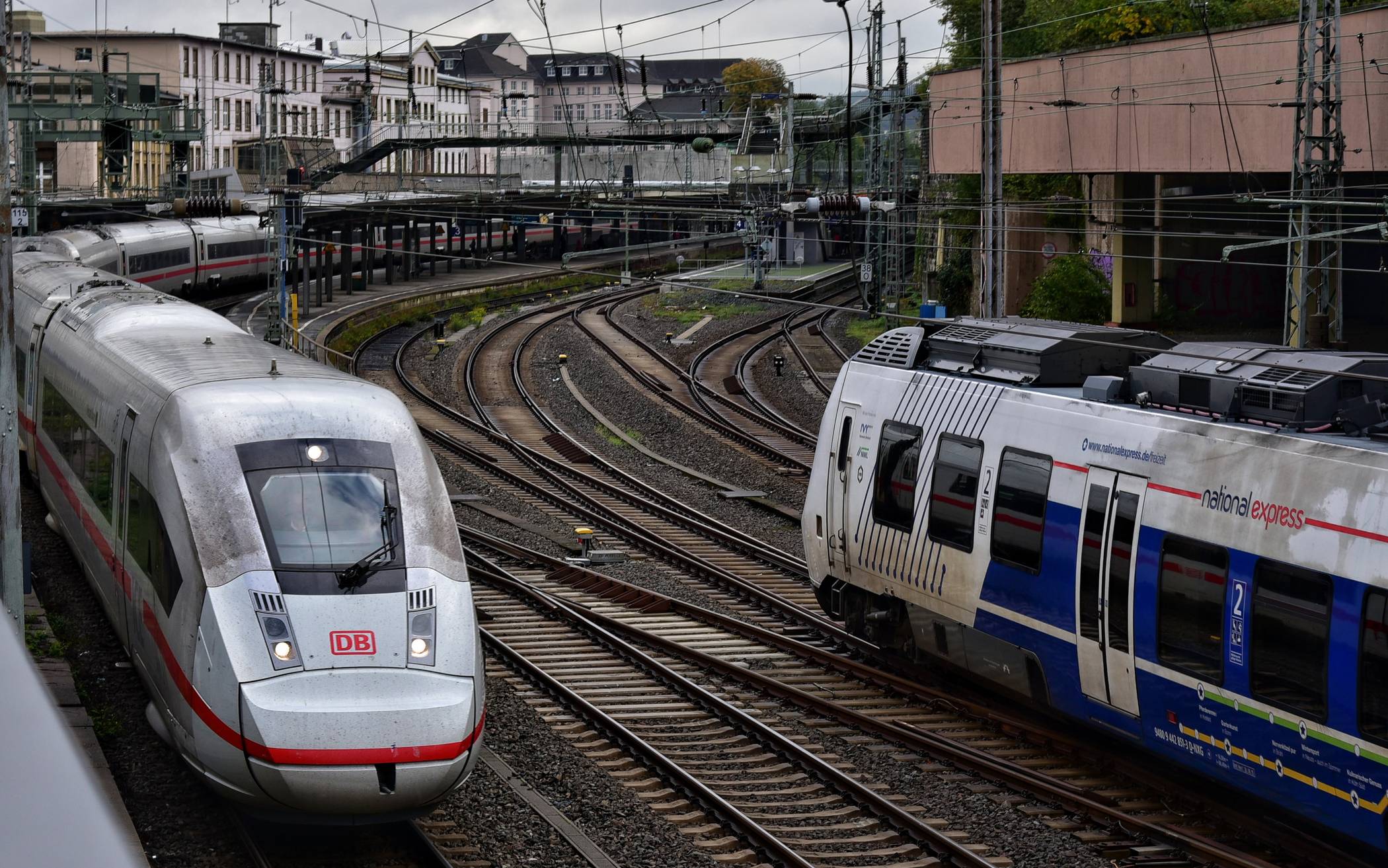 Der Wuppertaler Hauptbahnhof.