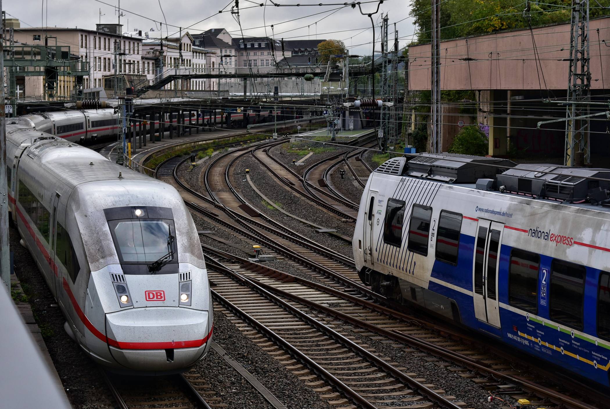 Der Wuppertaler Hauptbahnhof.