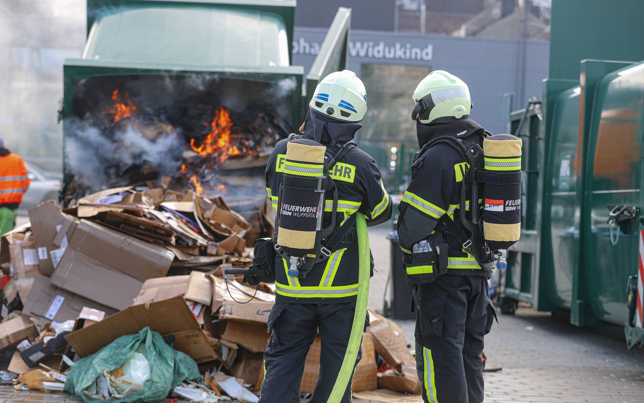 Die Ursache des Brandes ist noch