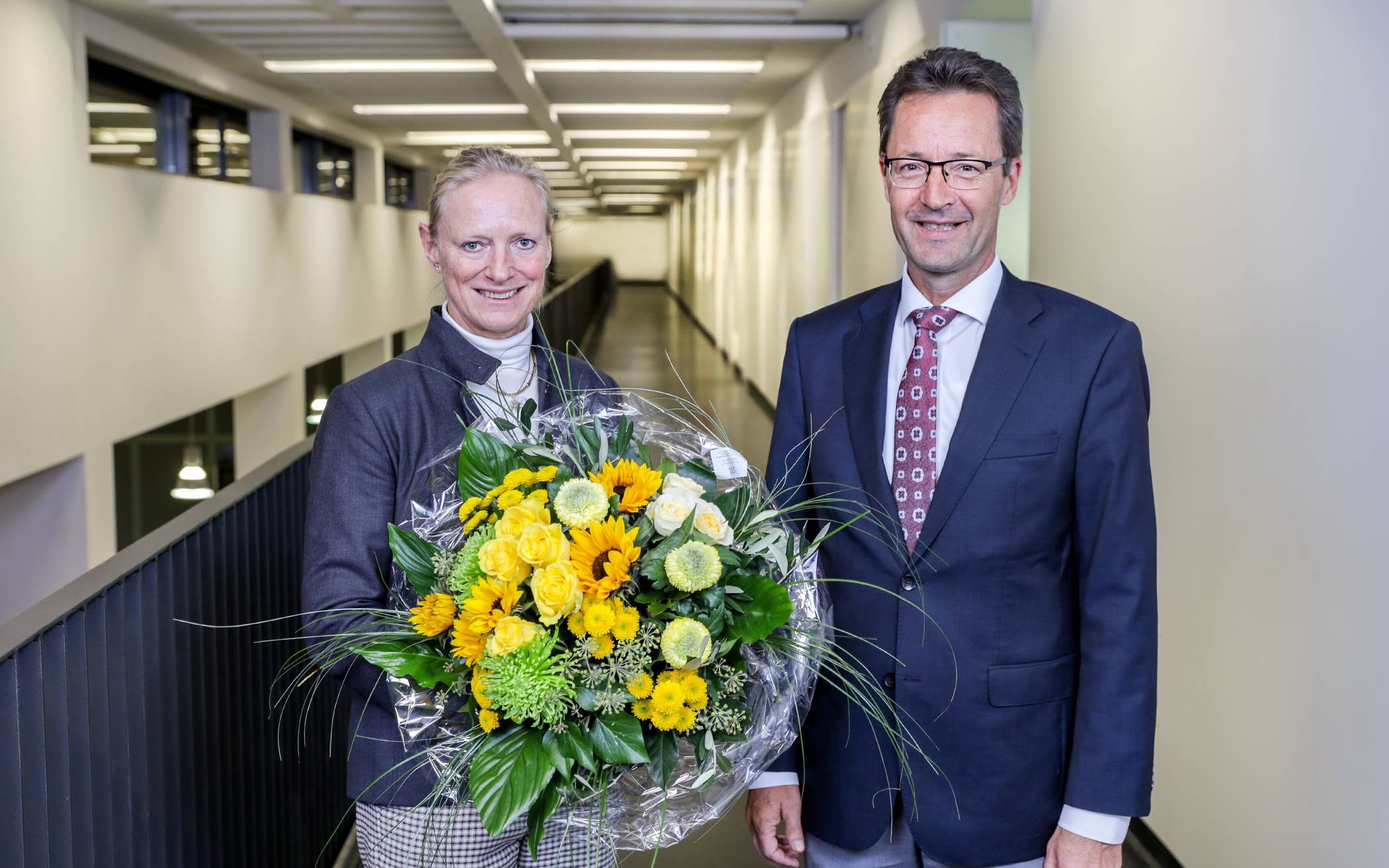  Birgitta Wolff und Lambert T. Koch im Oktober 2021. 