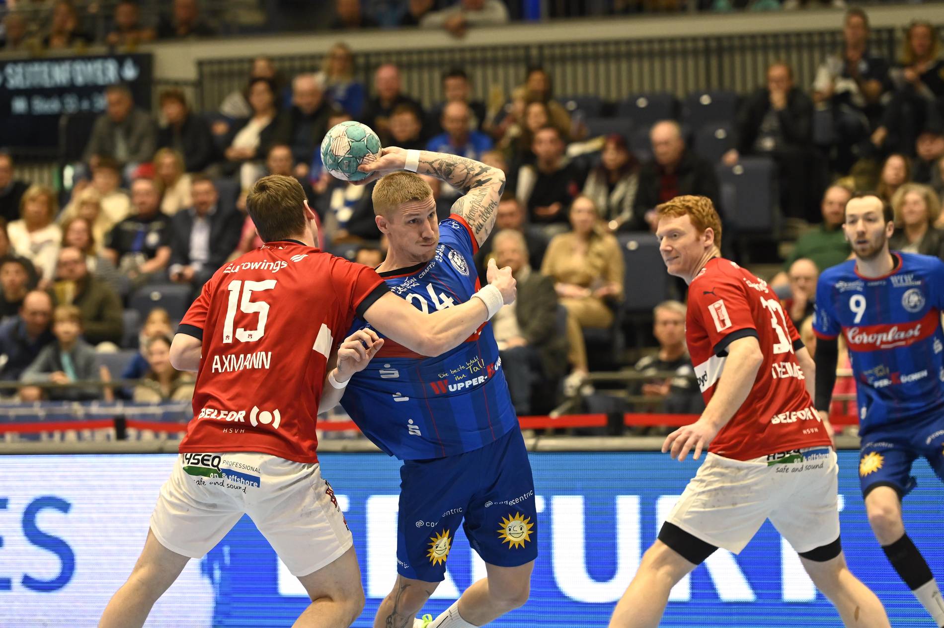 Handball-Bundesligist BHC schlägt HSV Hamburg 3734 (1519)