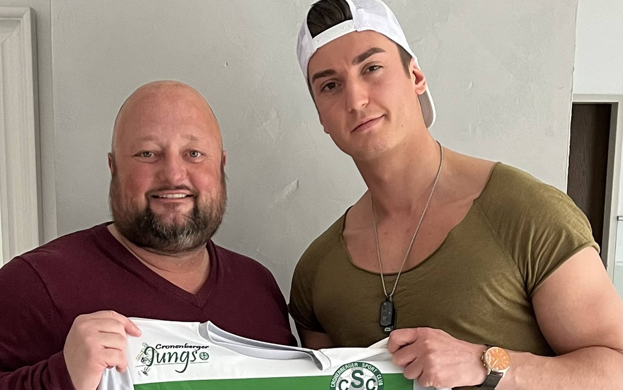  Nico Sonnenschein (li.) mit Dominik Schäfer. 