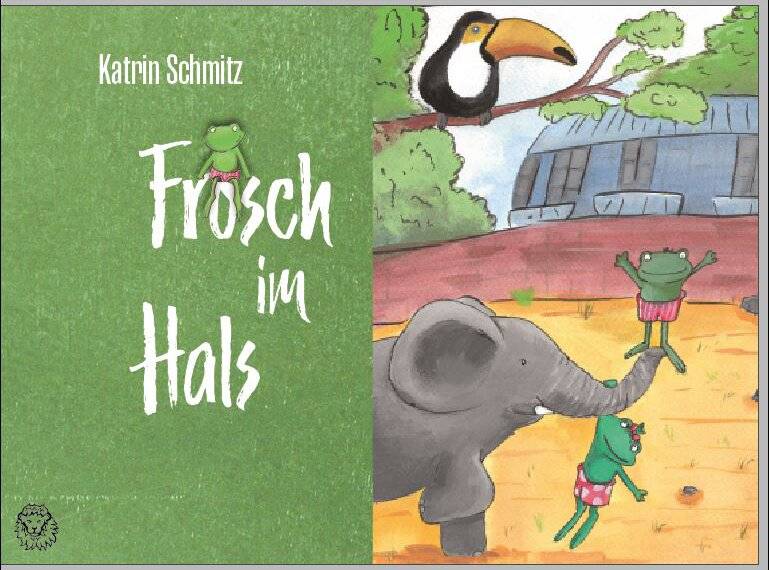  Das Titelbild des Kinderbuches. 