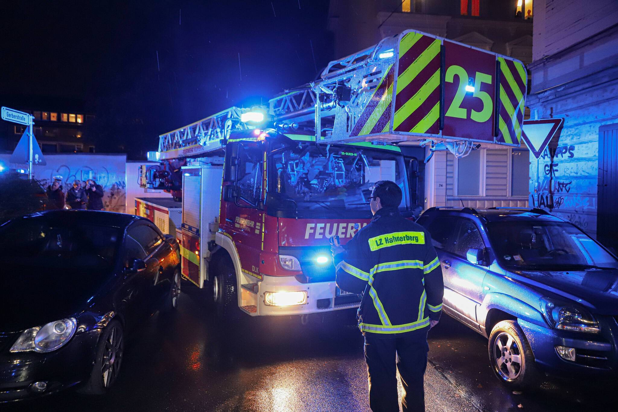 Test der Feuerwehr im November 2022 in der Nordstadt.