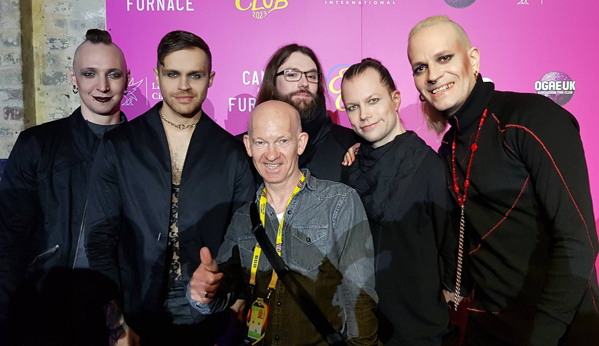  Peter Bergener mit der deutschen Band Lord of the Lost“ ... 