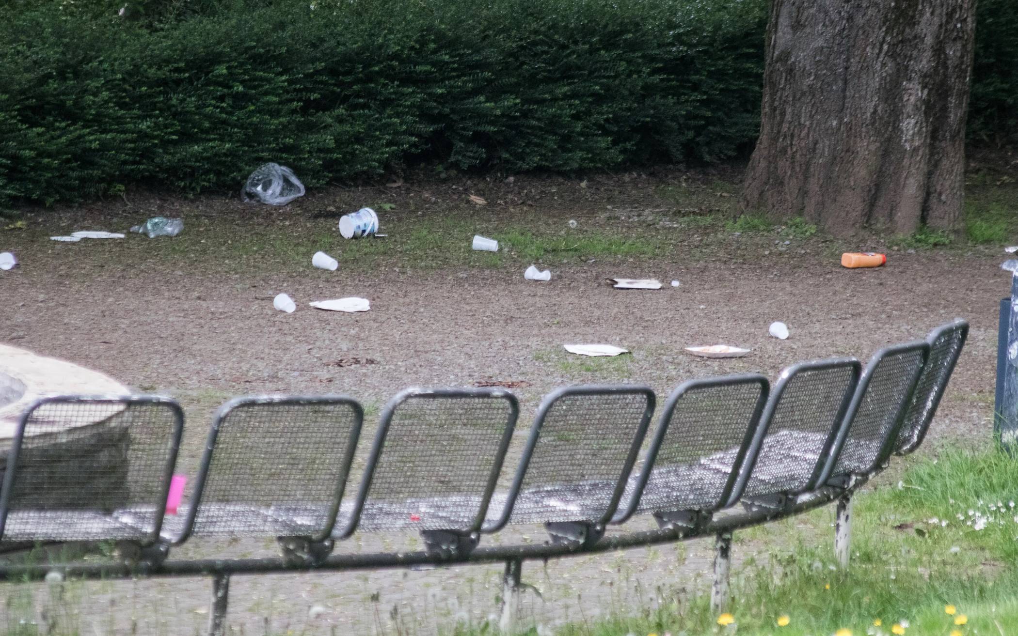 Kein schöner Anblick.