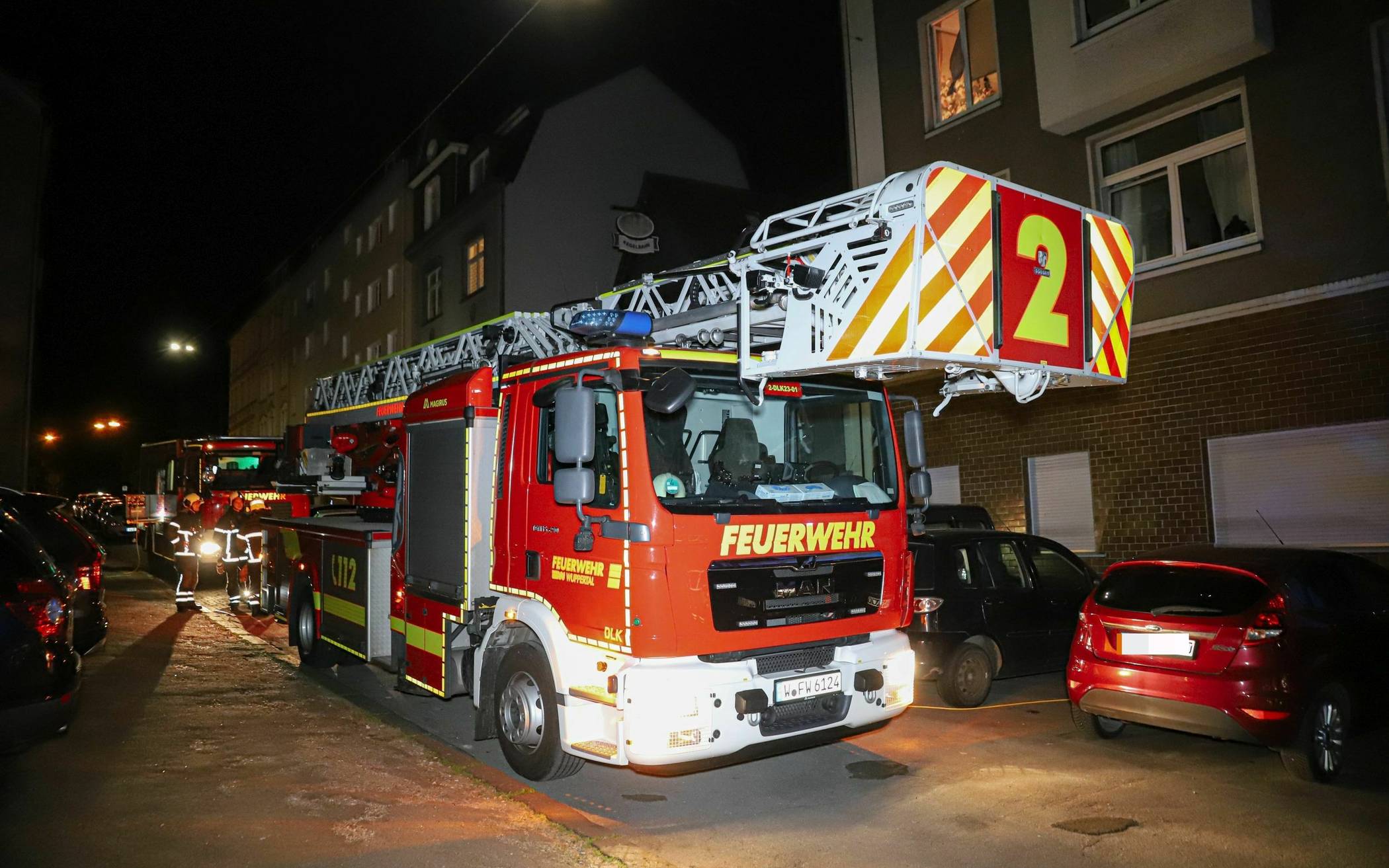 Feuerwehr-Einsatz wegen Brand in Kinderbett
