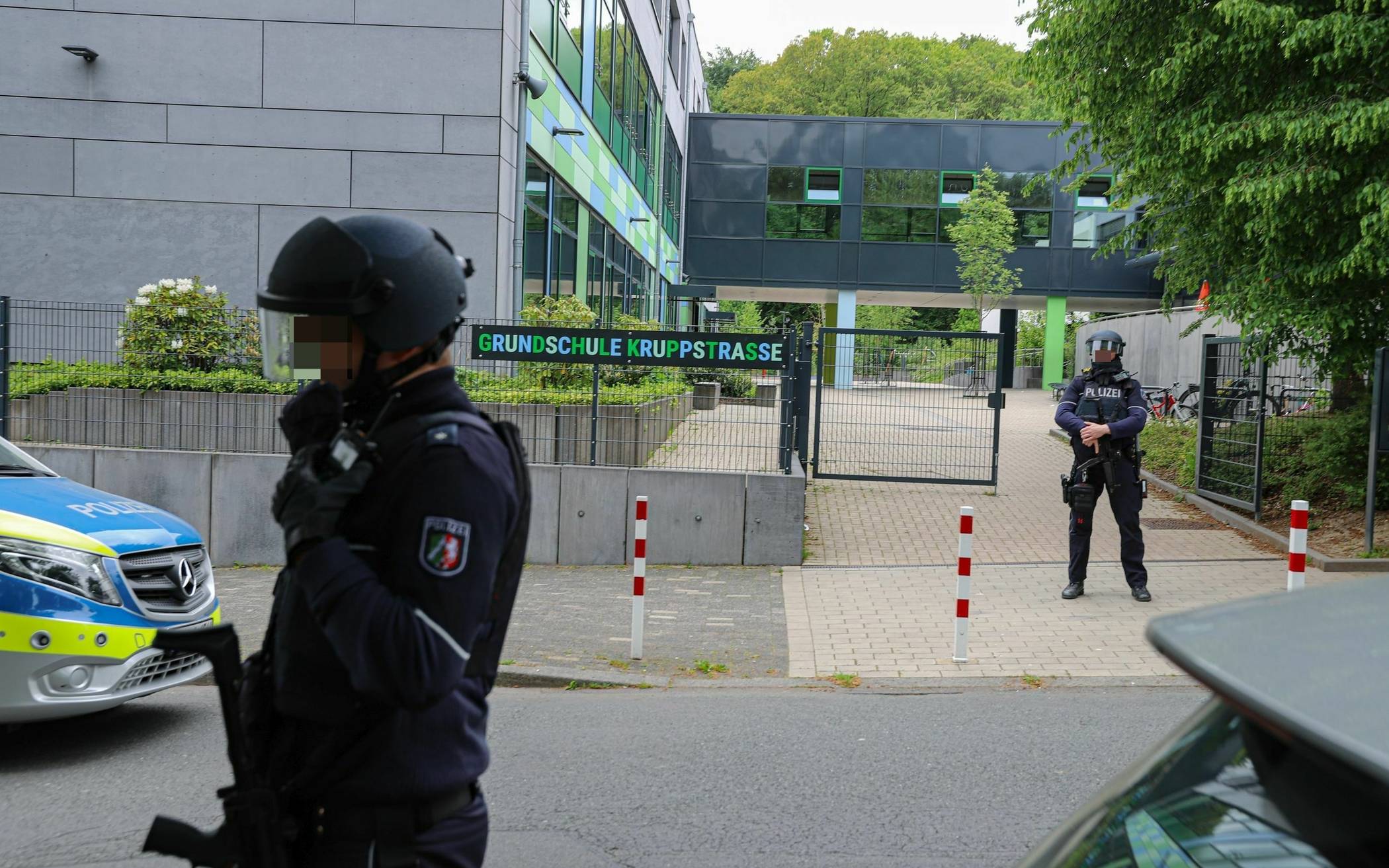 Polizeieinsatz am Schulzentrum Katernberg