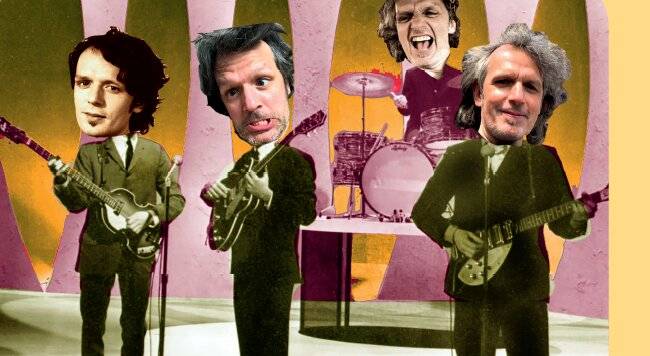 Die All-Star-Band.