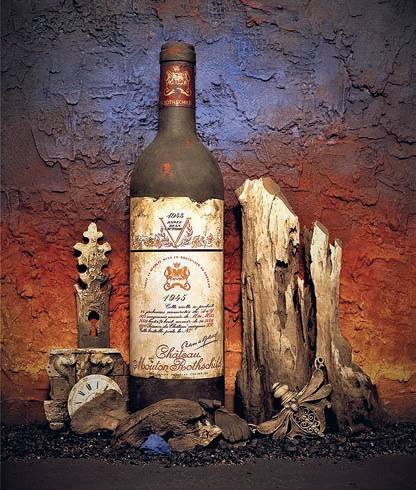 Mouton Rothschild von 1945 – eine Ikone des Bordelais, die per Etikett auf das Ende...