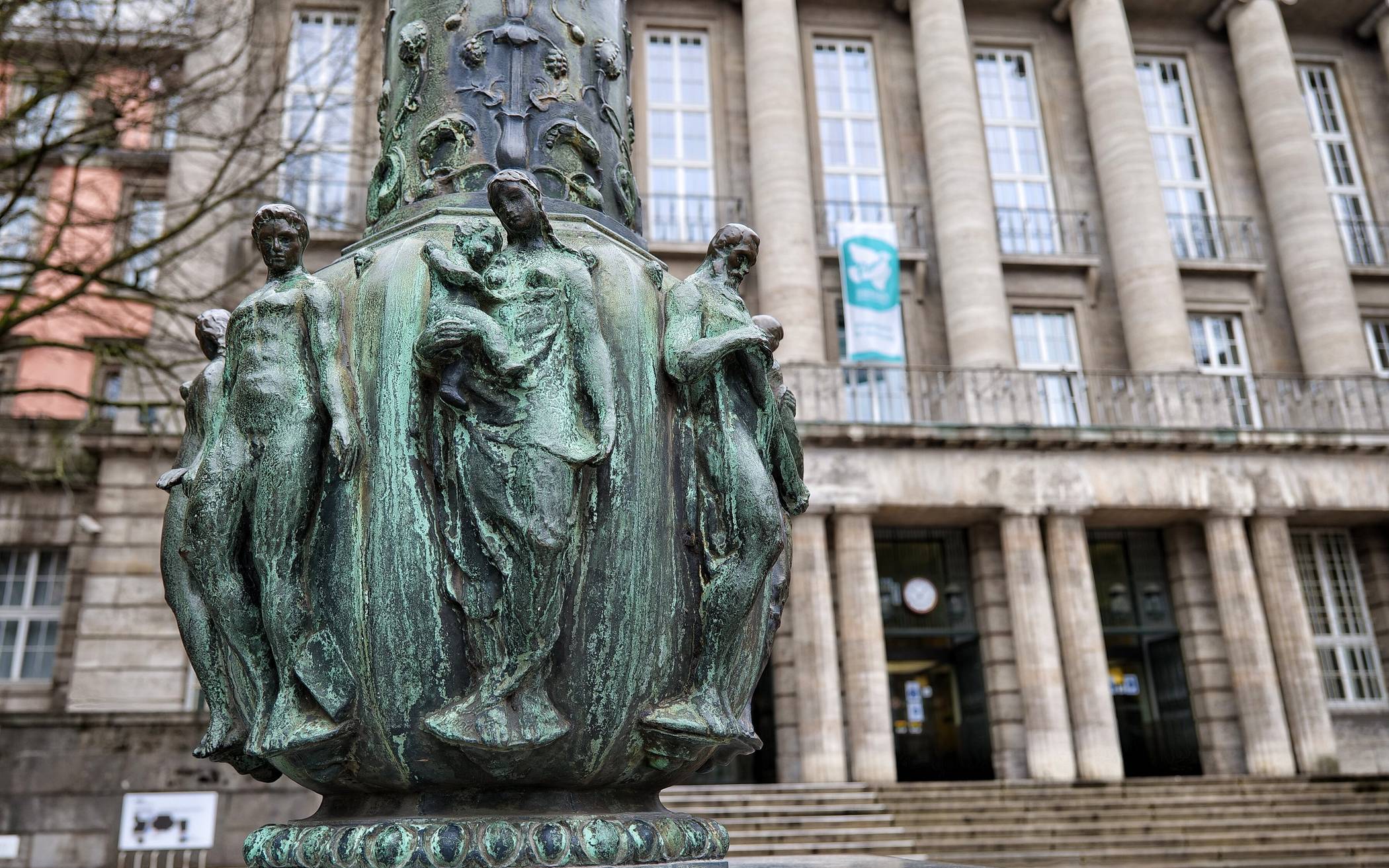 Das Wuppertaler Rathaus in Barmen.