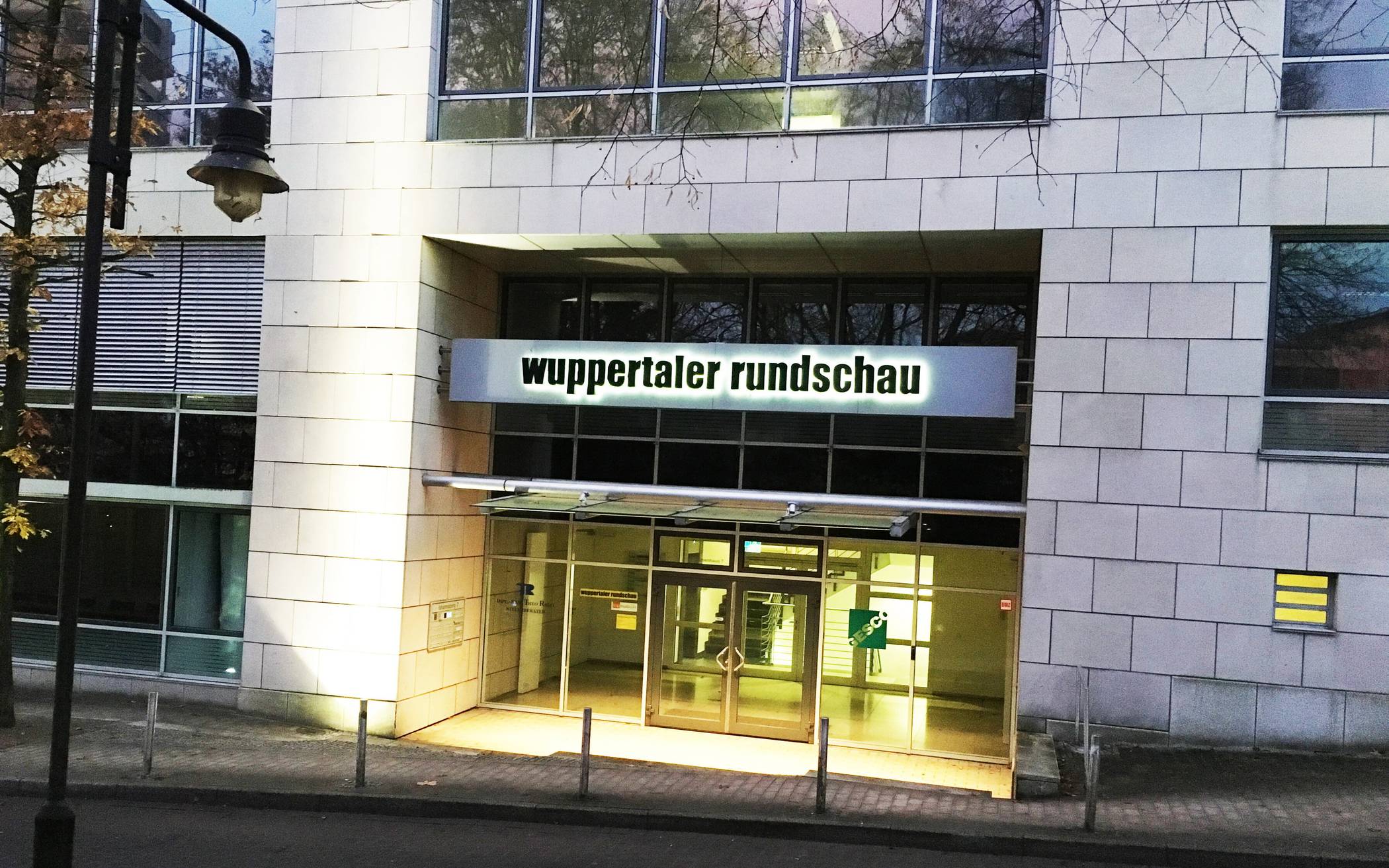 Der Rundschau-Verlagssitz am Johannisberg.