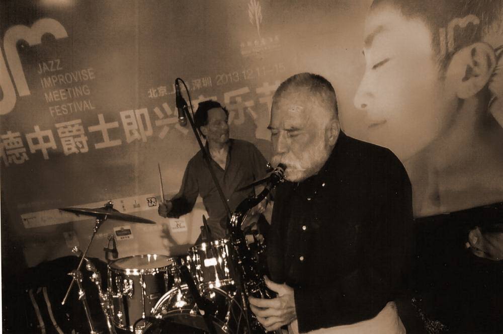 Jazzmusiker Peter Brötzmann.