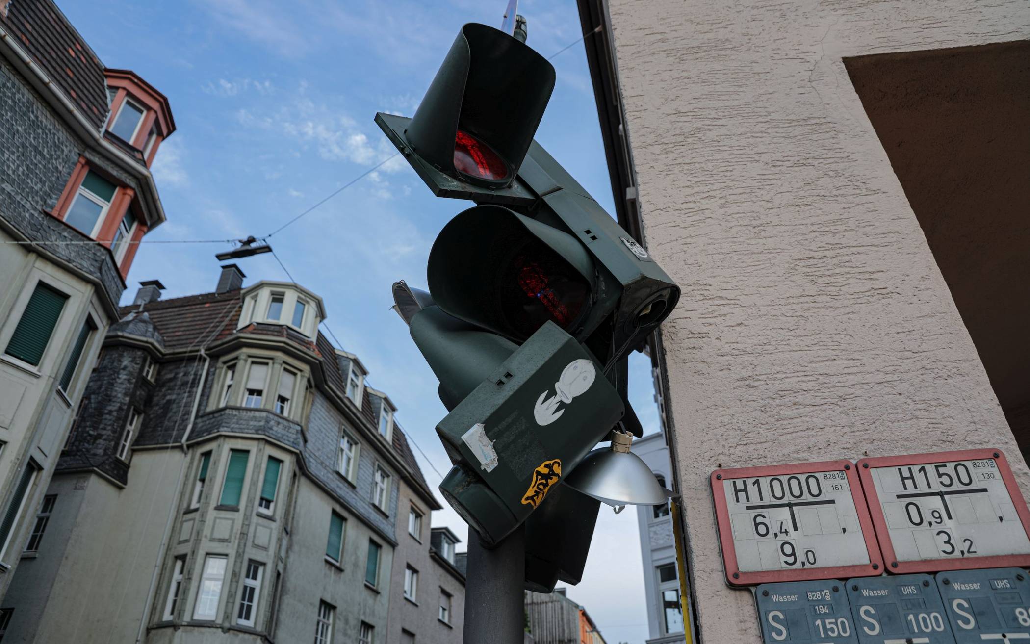 Unfall nach Ausweichmanöver​ in Wuppertal