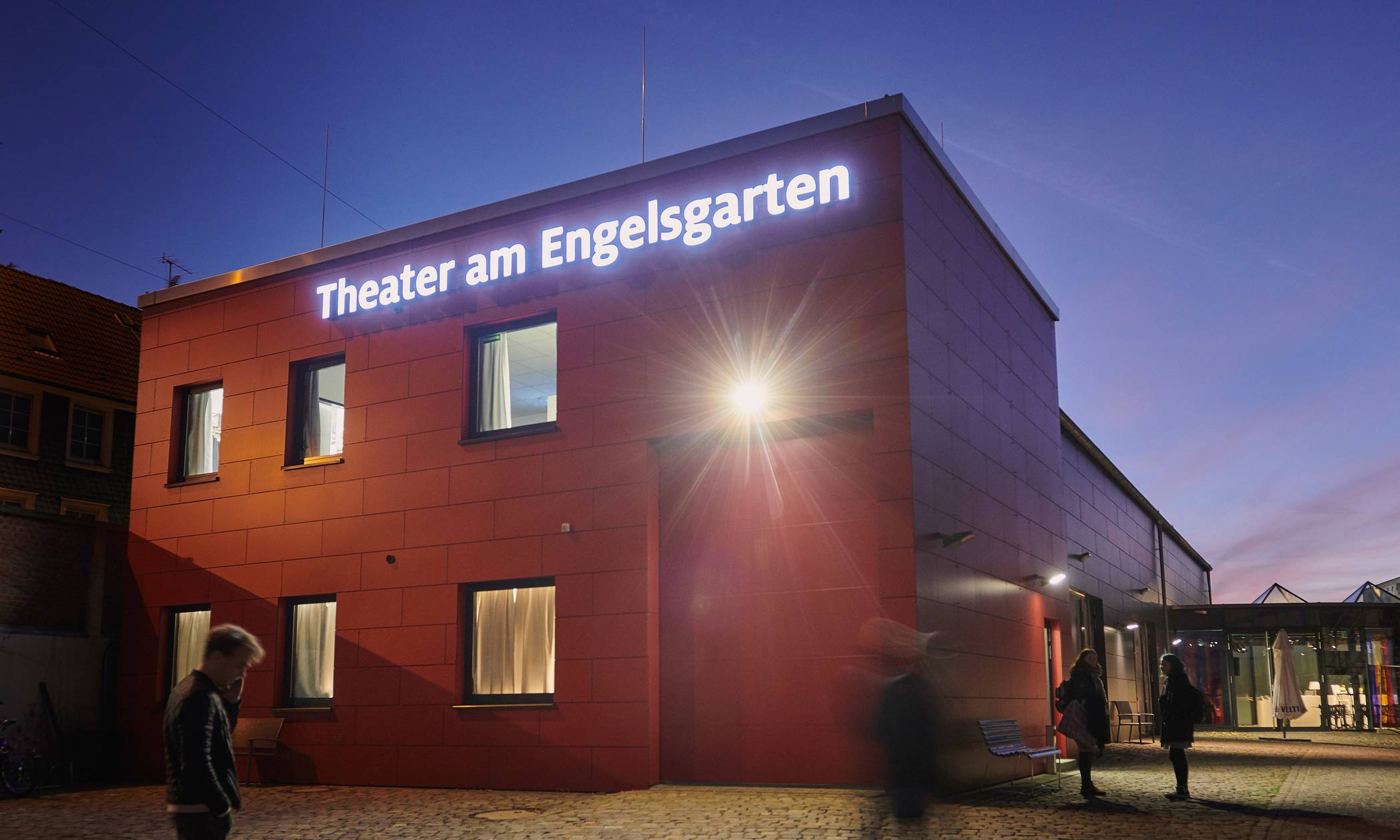  Der Kultur-Pass öffnet auch die Türen des Theaters am Engelsgarten. 