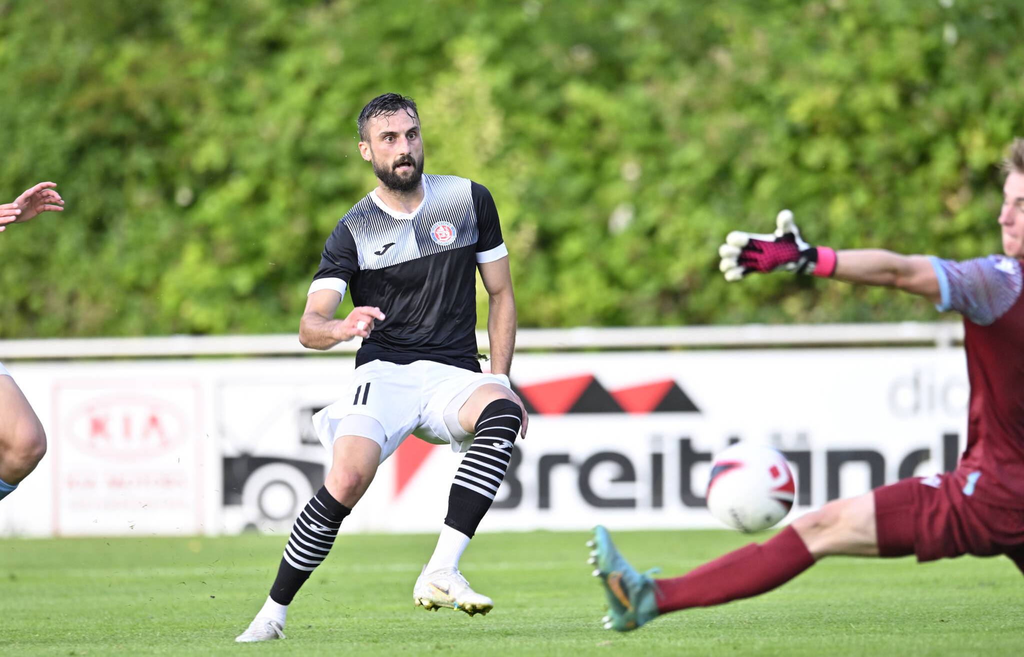 Stürmer Damian Marceta erzielte das 2:0 (Archivbild).