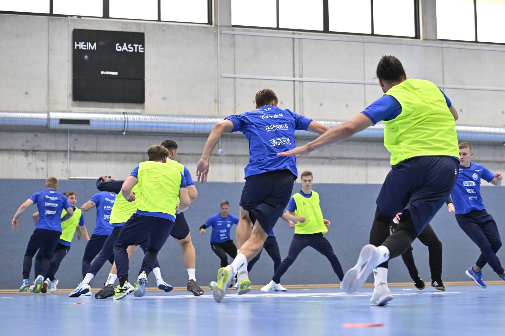  Der BHC bereitet sich seit dem vergangenen Mittwoch intensiv vor. 