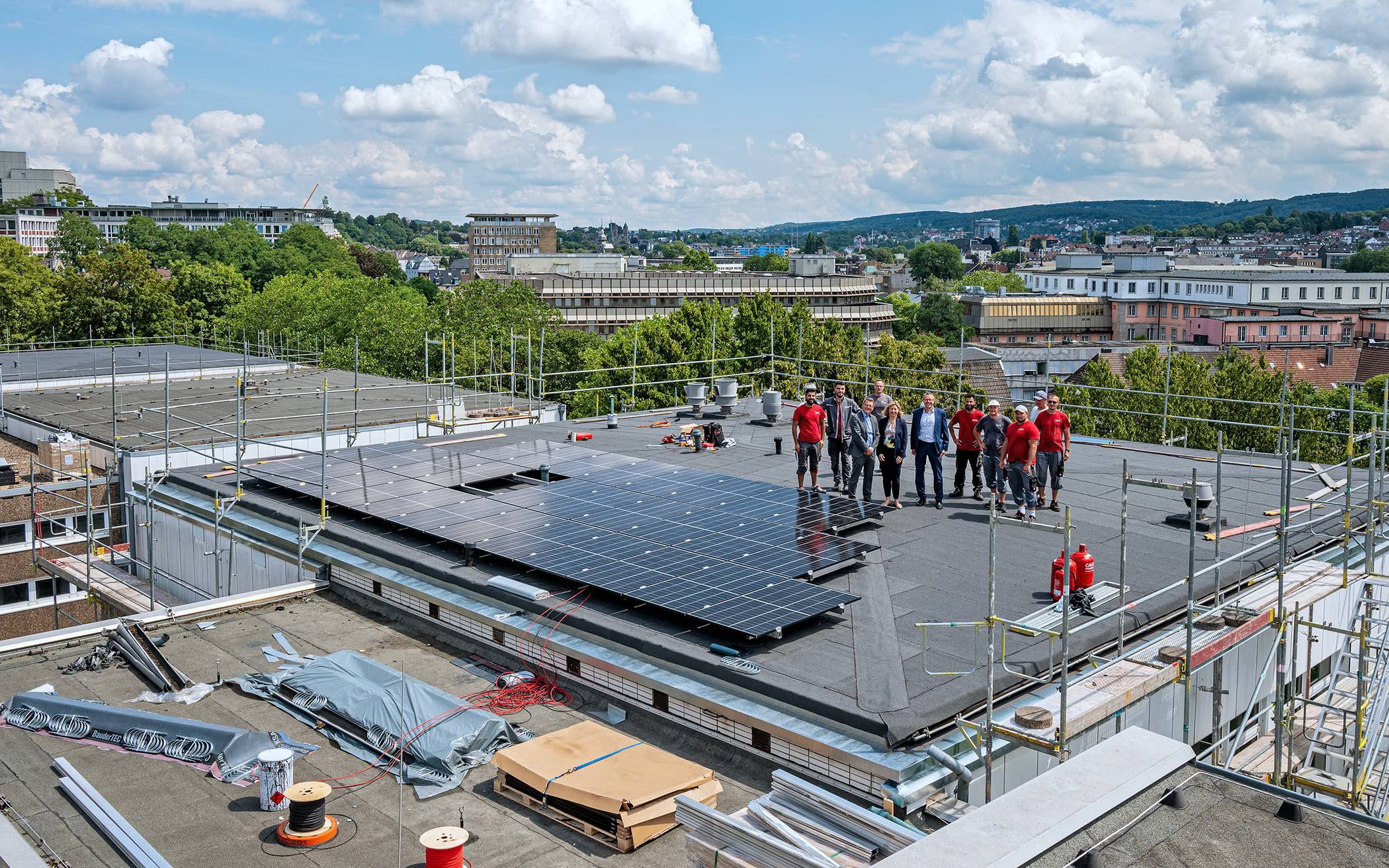 Photovoltaik soll 1.205 Tonnen Kohlendioxid einsparen