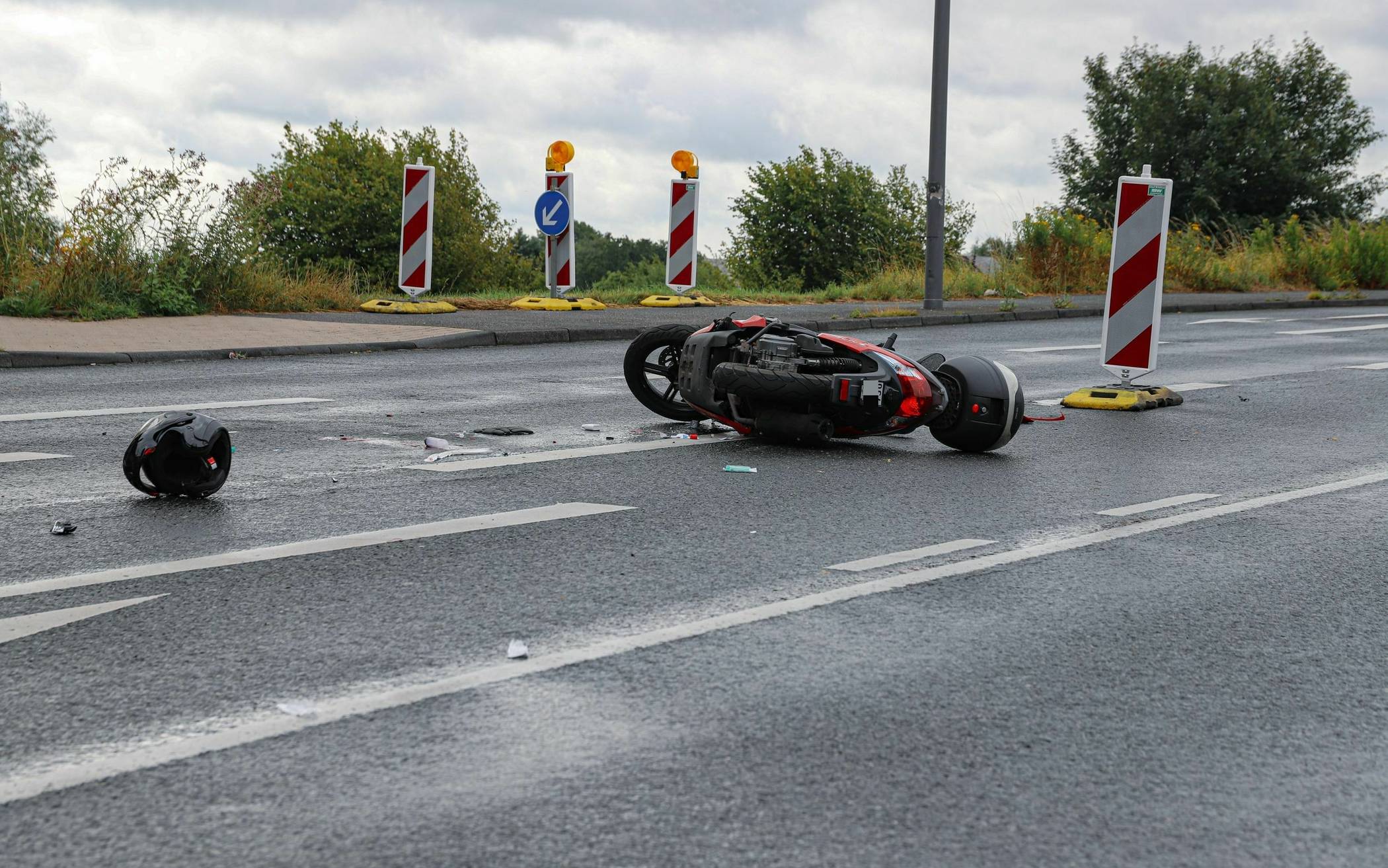 Schwerer Unfall auf den Wuppertaler Südhöhen​