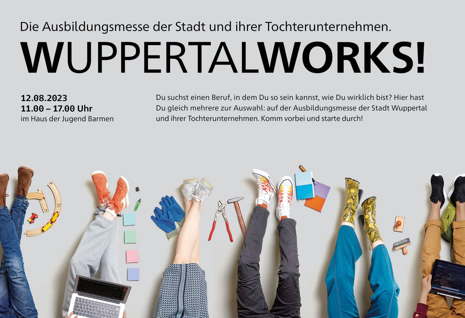 „Wuppertal Works“ mit mehr als 20 Ausstellern