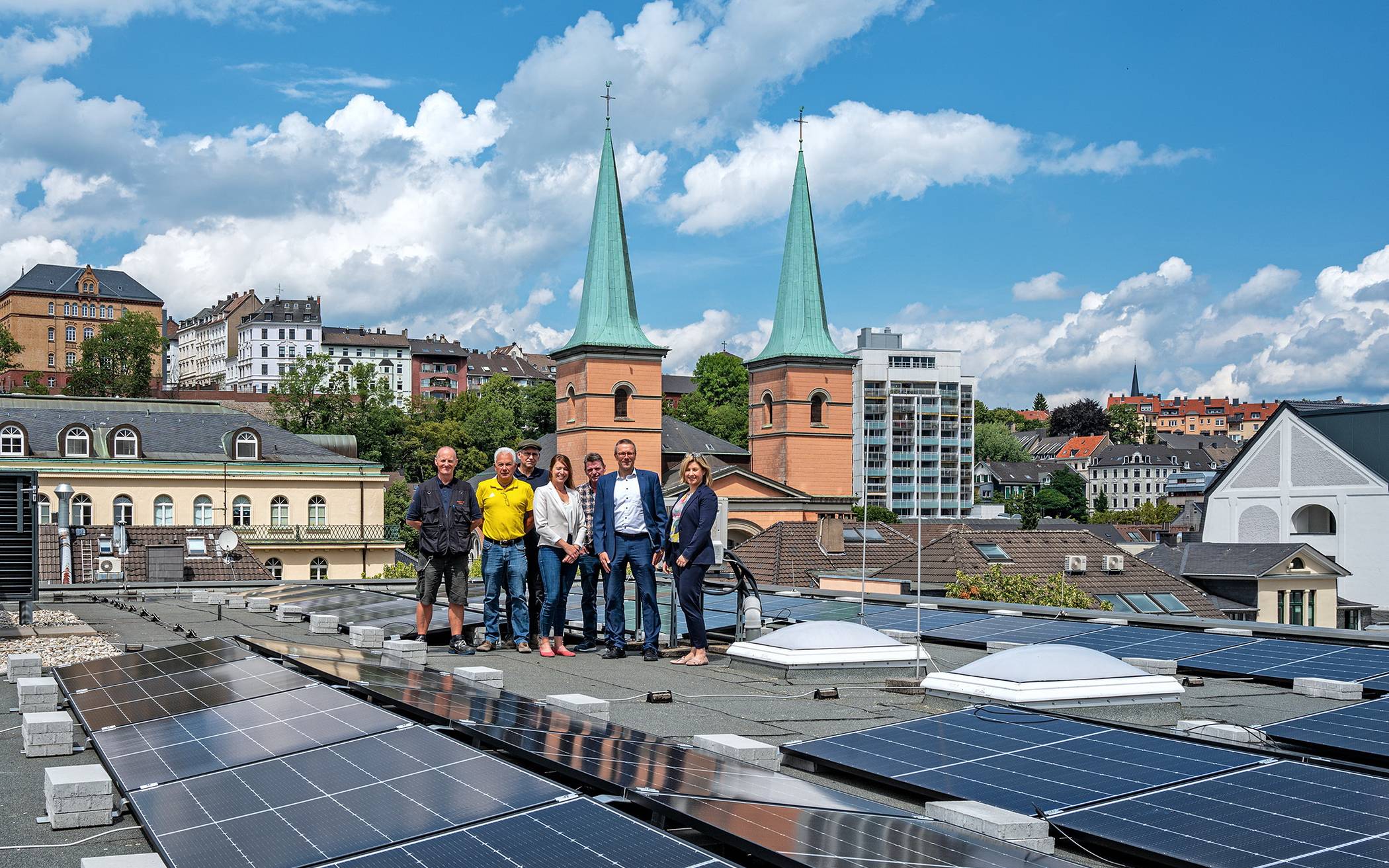 Photovoltaik-Offensive auf städtischen Gebäuden