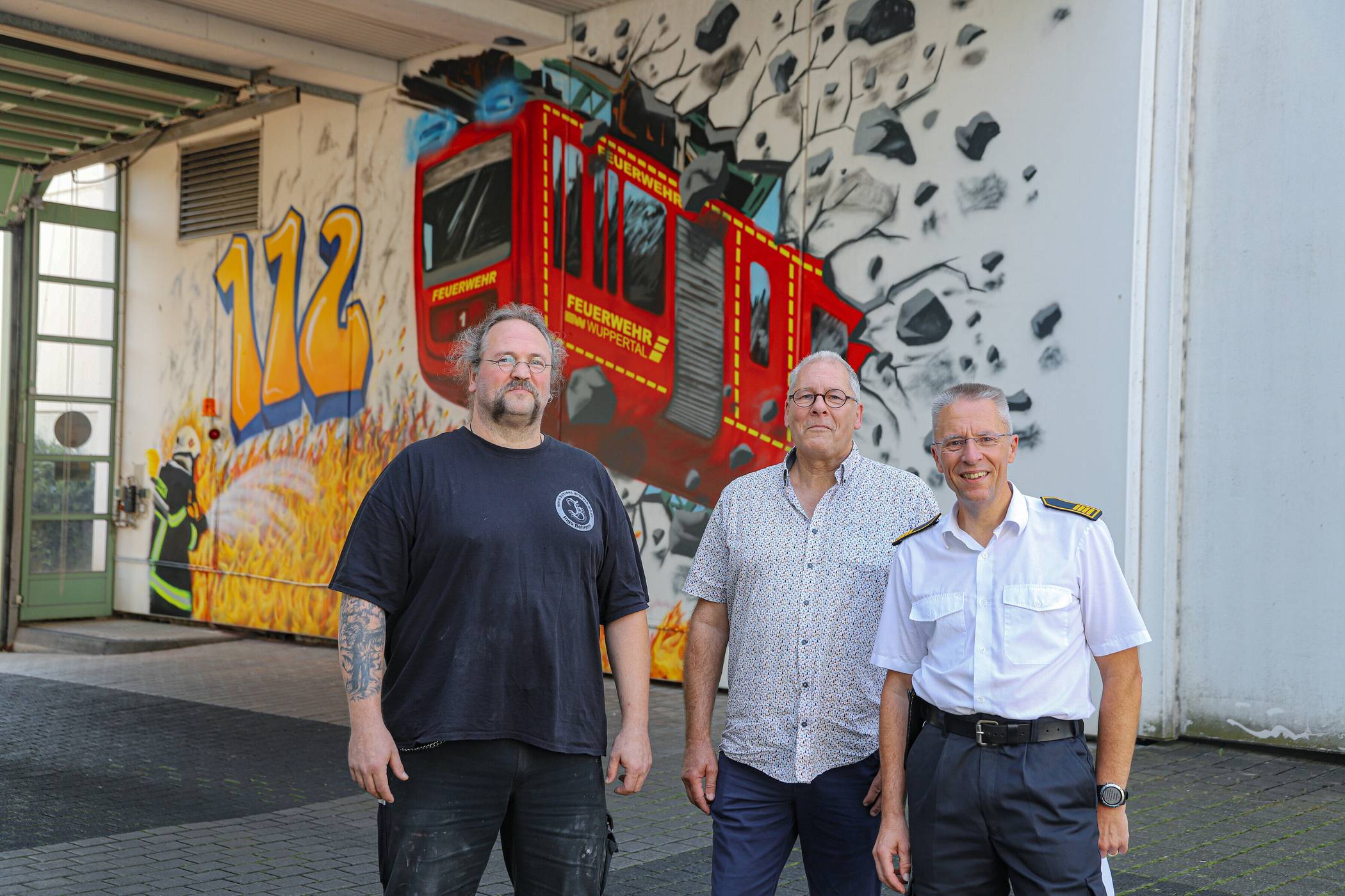  Von li.: Ingo Behrens, Andreas Bald und Ulrich Zander. 