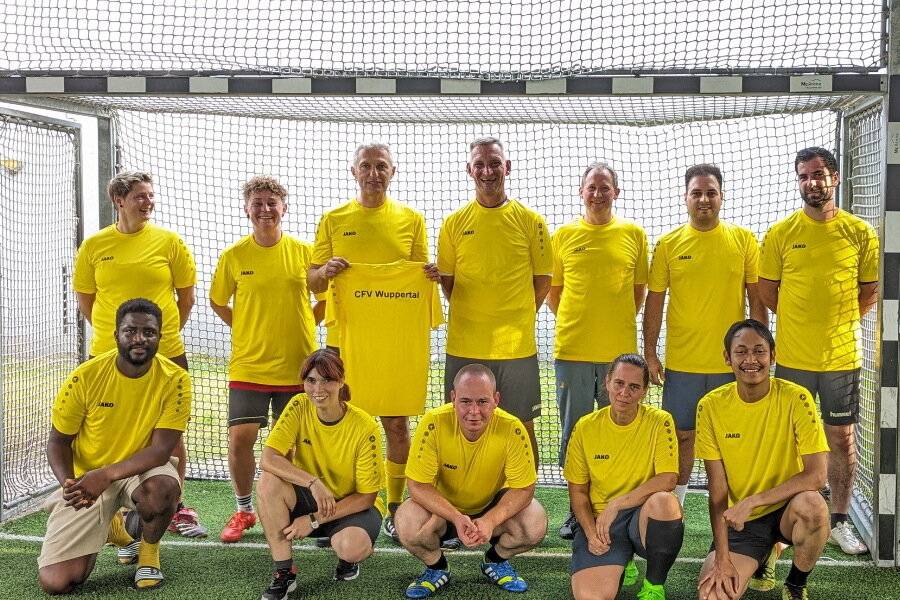 Das diesjährige Wuppertaler Team.