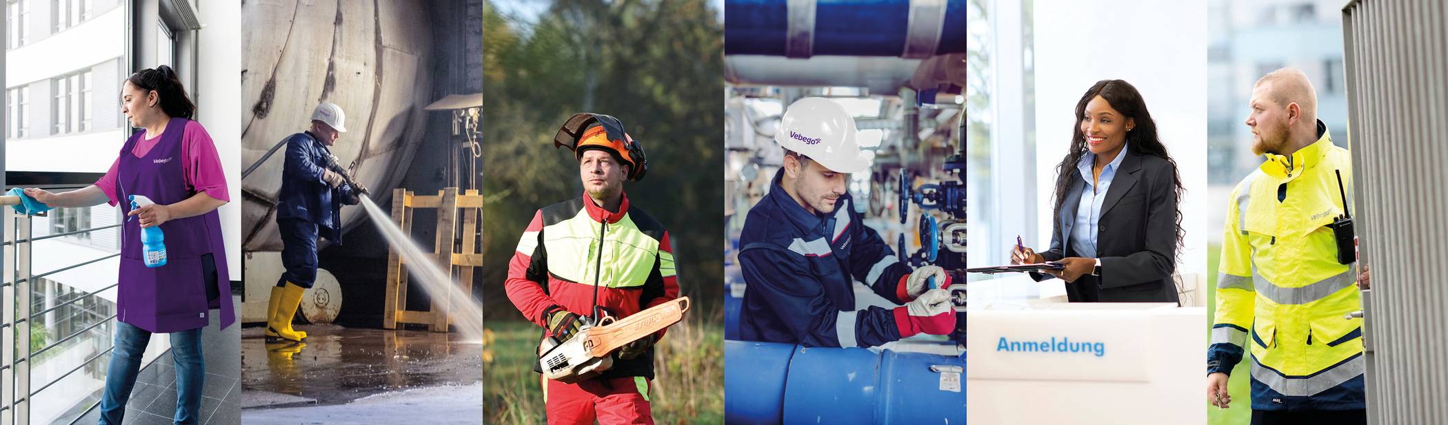  Einige der Dienstleistungen. 