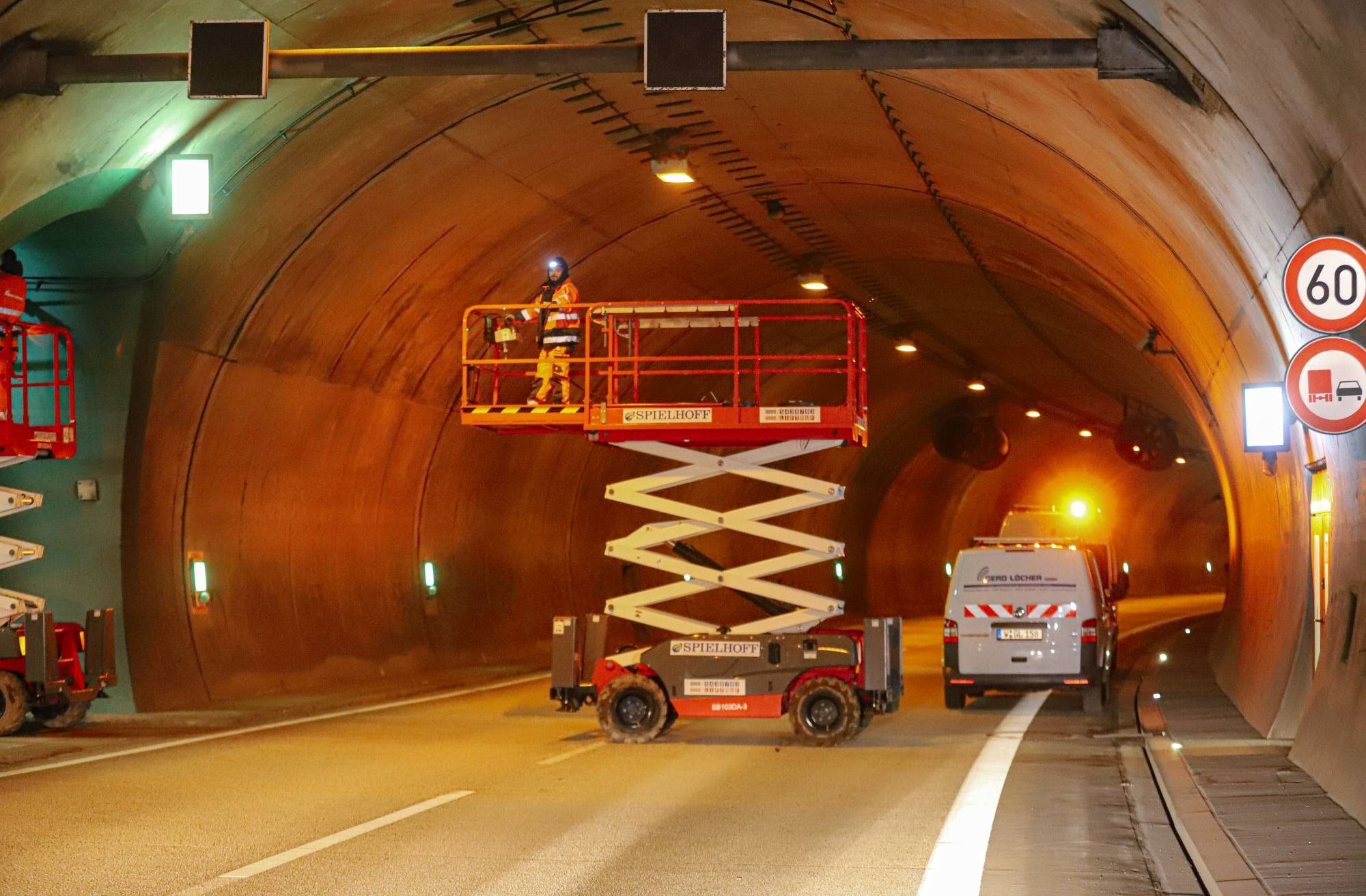 Burgholztunnel: Schranken werden ausgetauscht