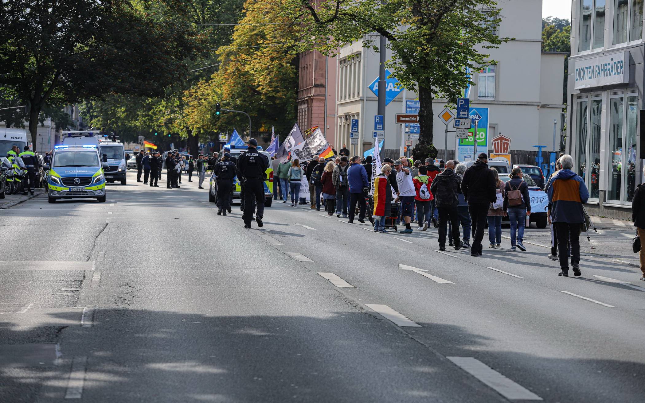 Demos in Wuppertal verliefen insgesamt friedlich