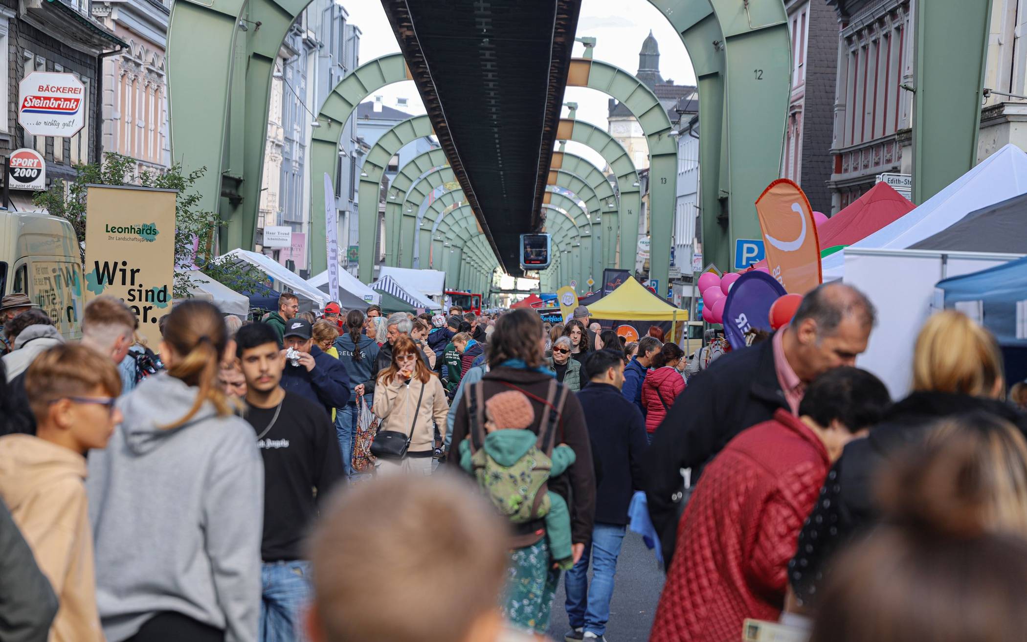 Es war viel los auf der