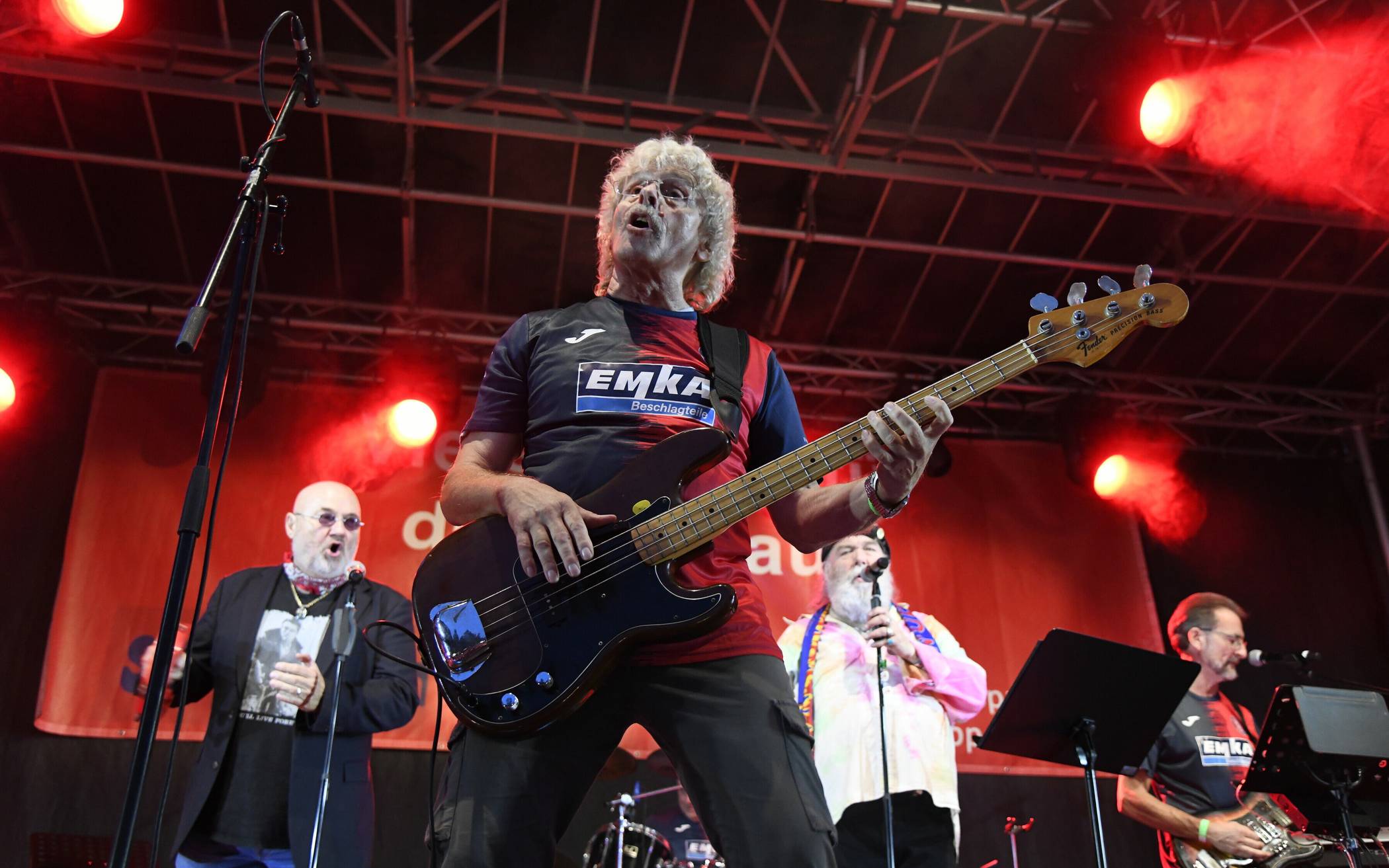 Kurt „Atti“ Reinartz beim Abschiedskonzert der