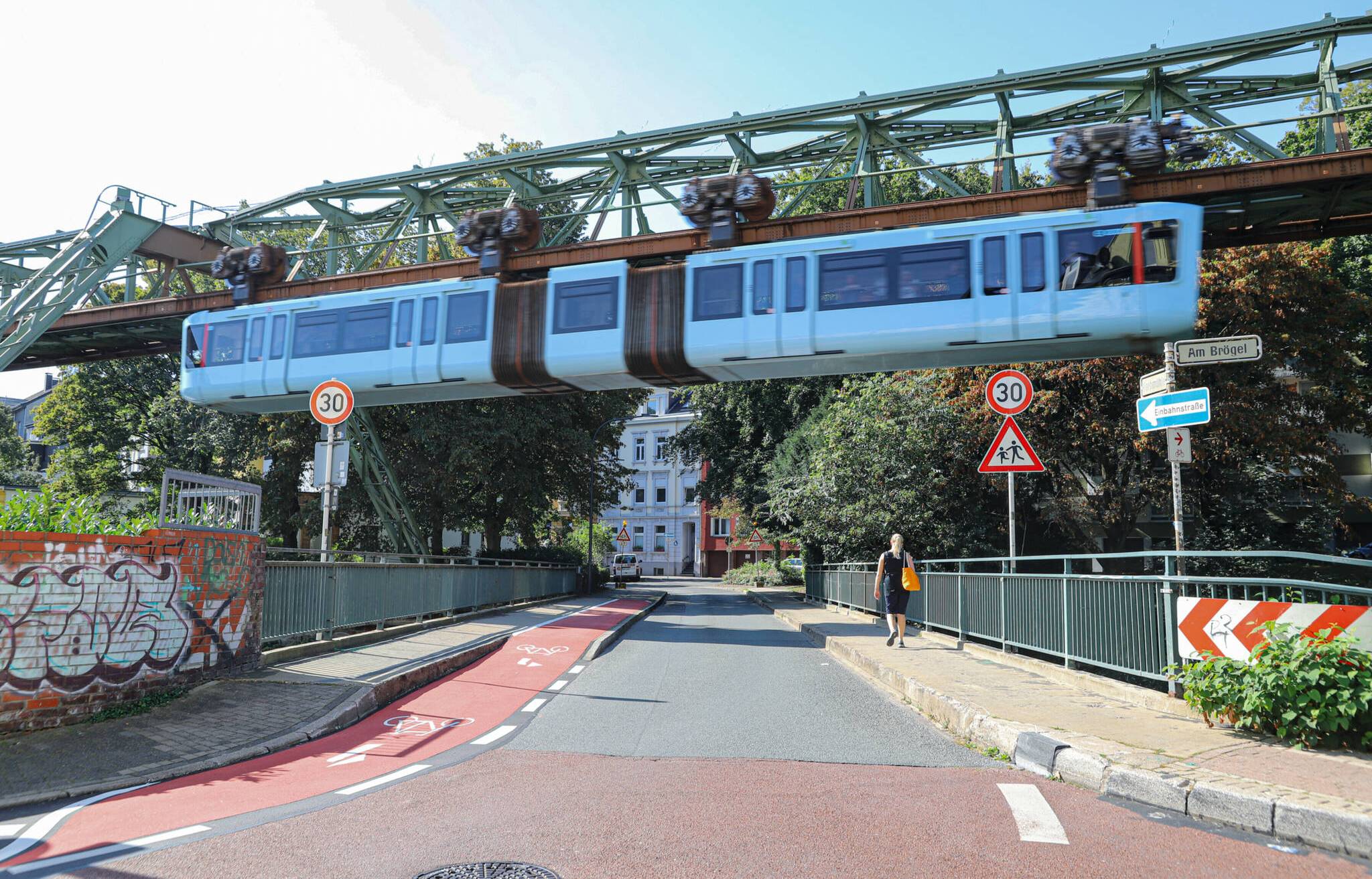 Blick Richtung Farbmühle.