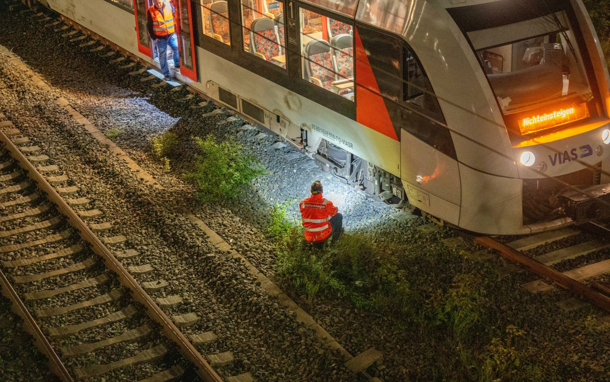 Sperrung: S7 in Wuppertal entgleist