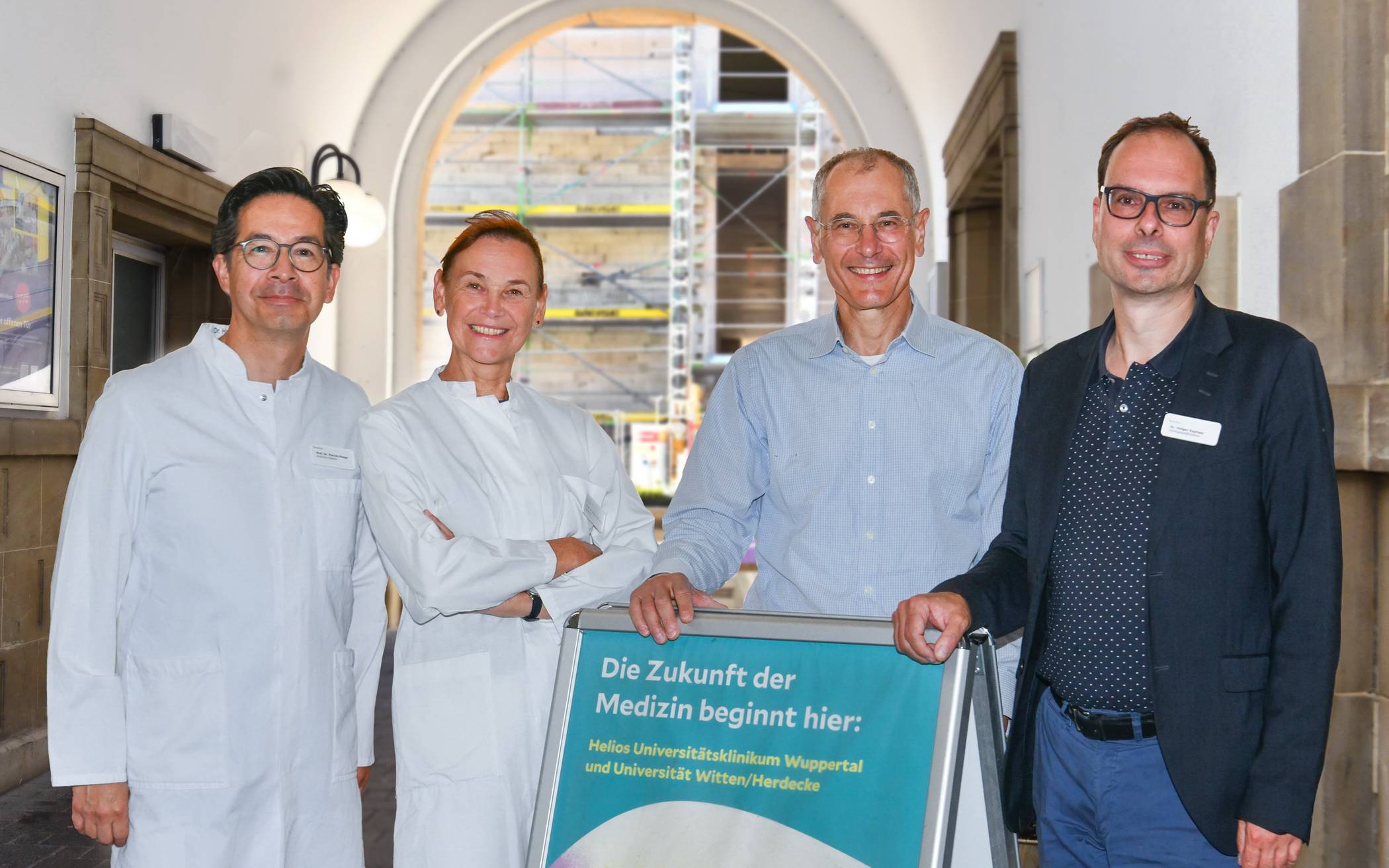 Von li.: Prof. Dr. med. Patrick