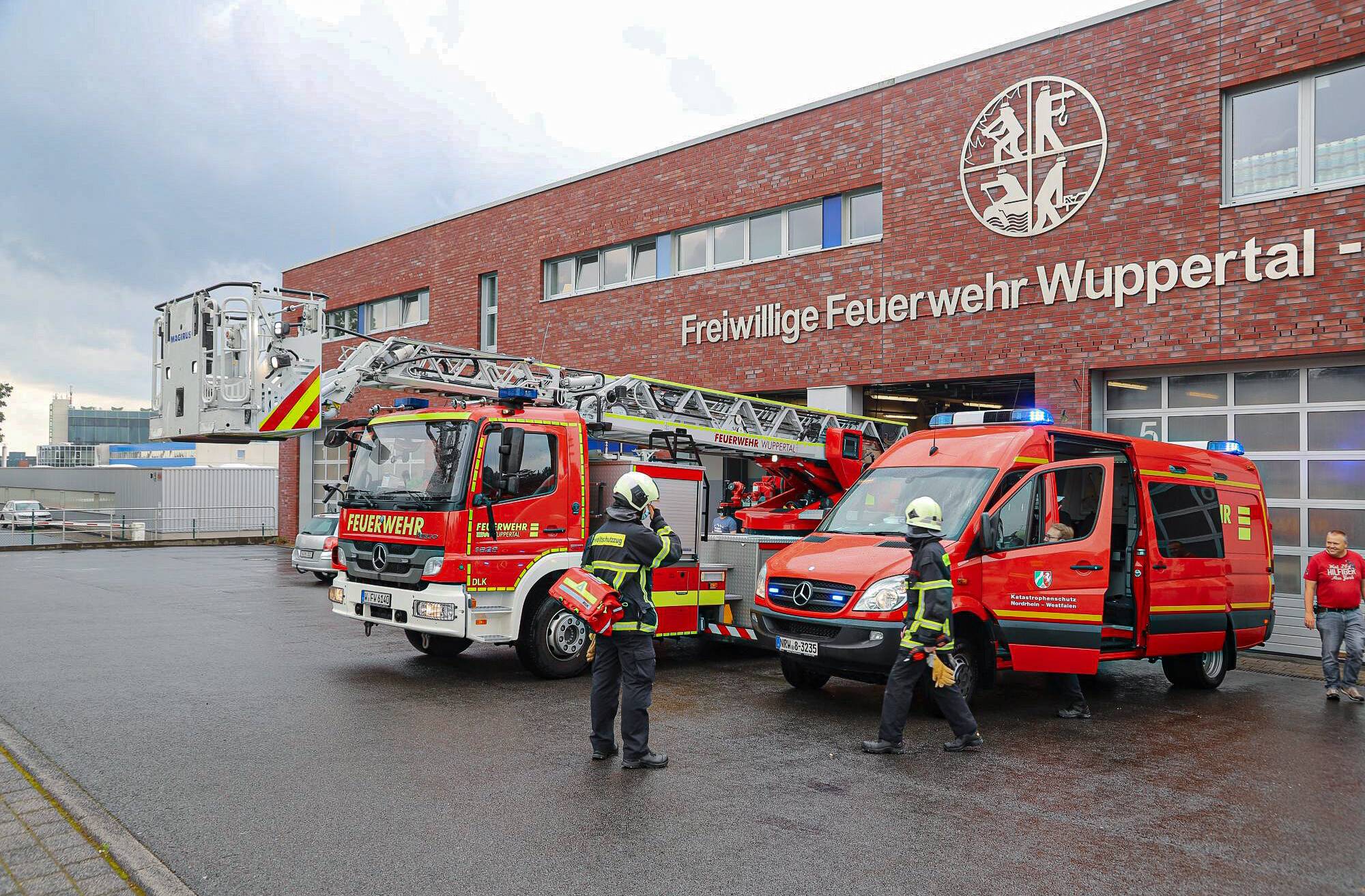 Das Gebäude der Freiwilligen Feuerwehr auf dem Hahnerberg.