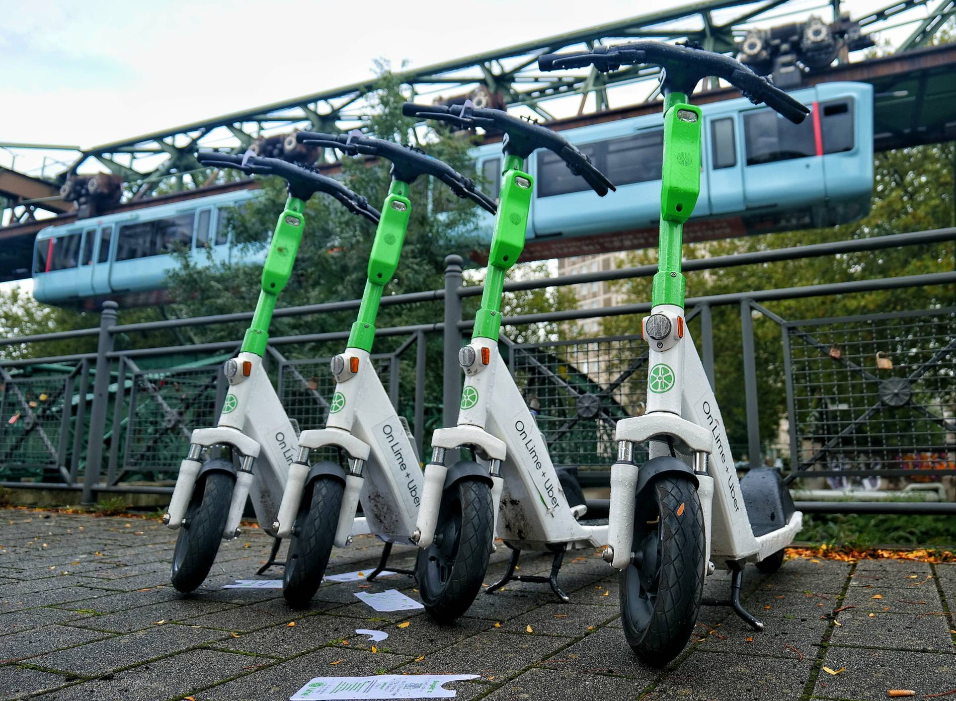Verleih von EScootern und EBikes in Wuppertal gestartet