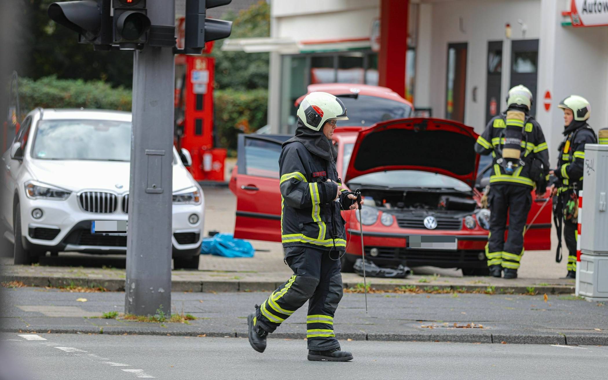 Gas-Alarm an Tankstelle​ in Wuppertal-Unterbarmen