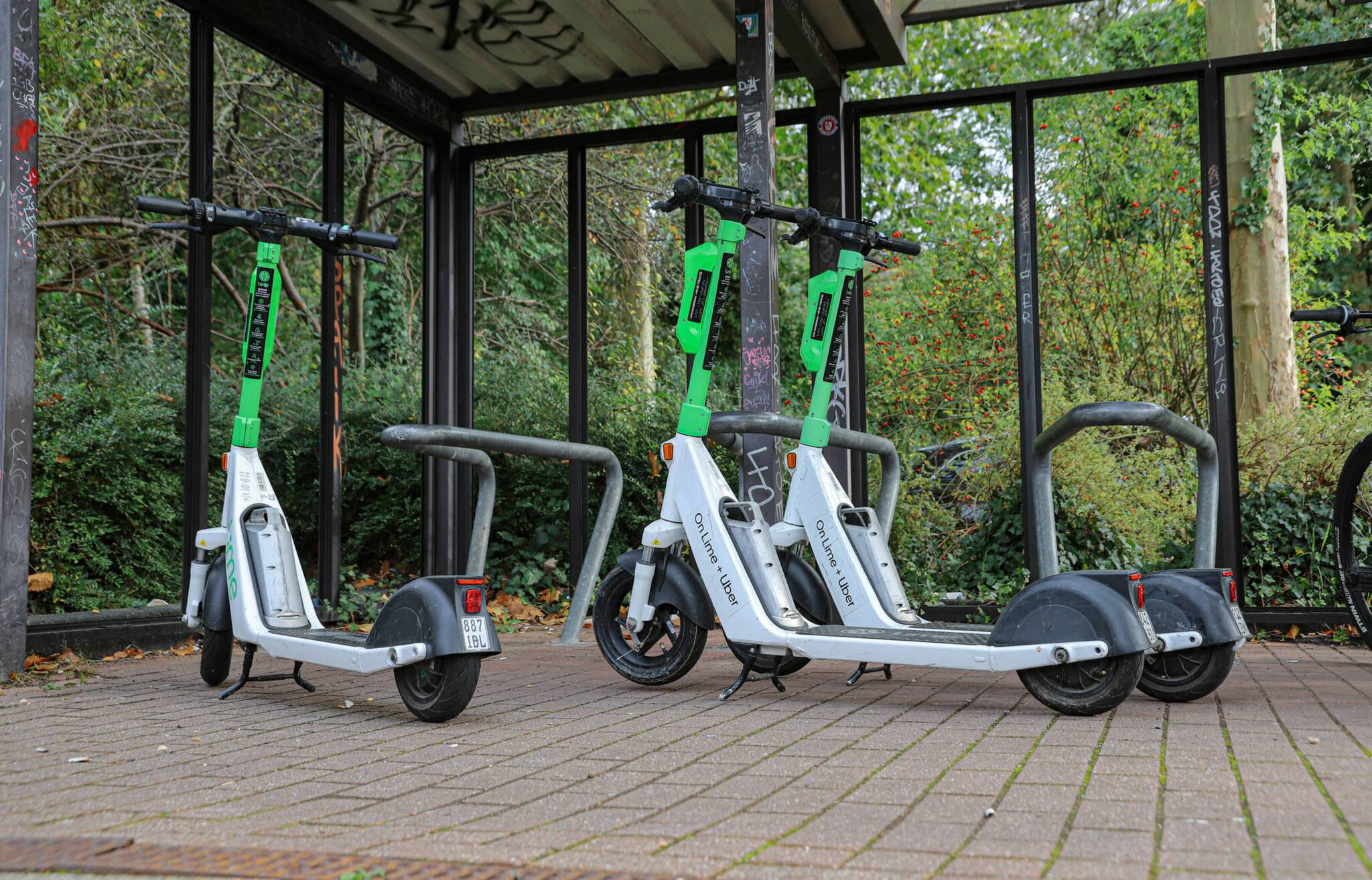 Die E-Scooter sind weiter in der