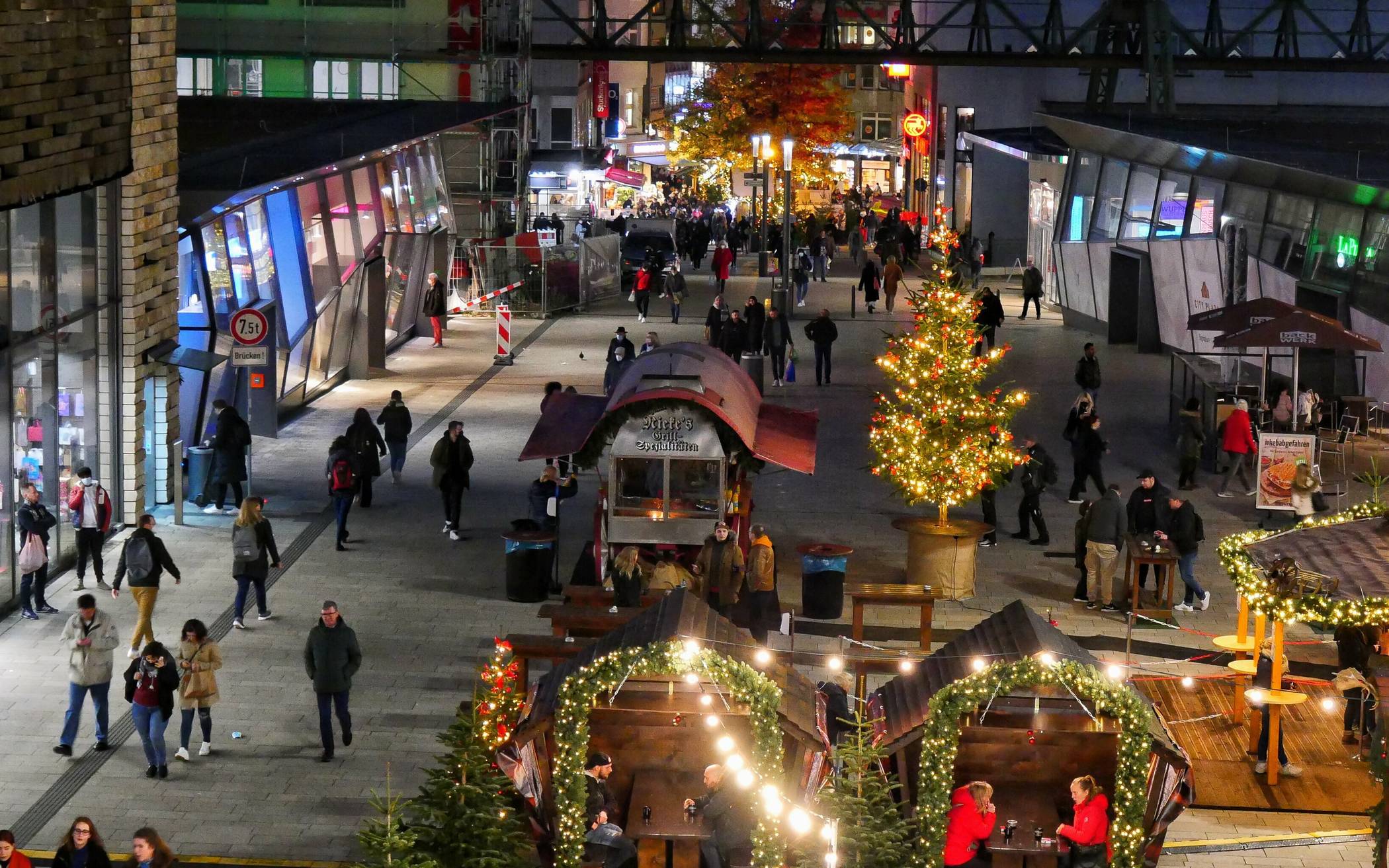  Der Weihnachtsmarkt am Döppersberg kam voriges Jahr bei den Händlern nicht gut an.  