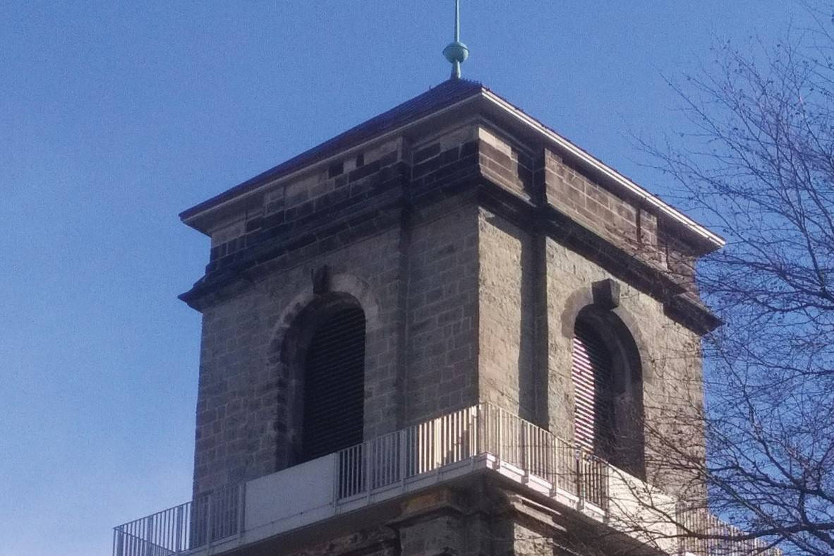 Der Turm der Gemarker Kirche.