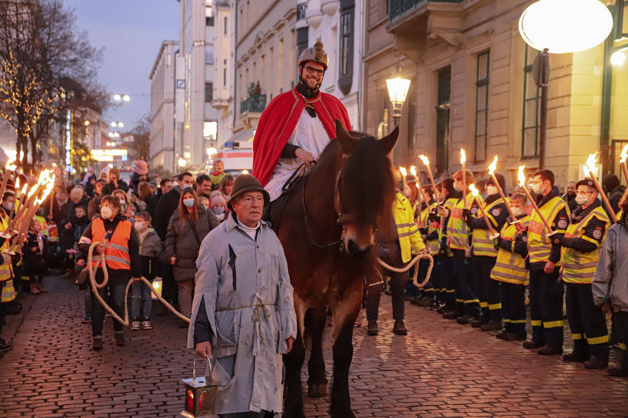 Der Martinszug im November 2021. 
